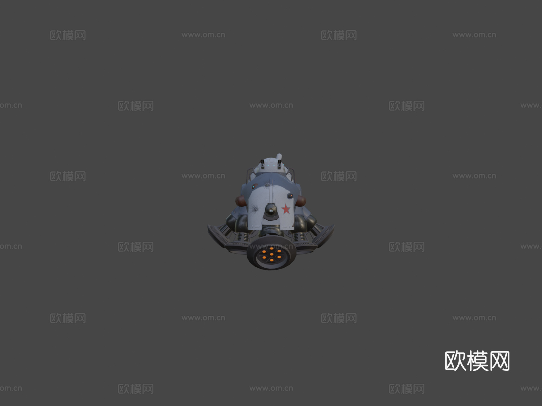 俄罗斯 气垫船 坦克 MK II 新su模型