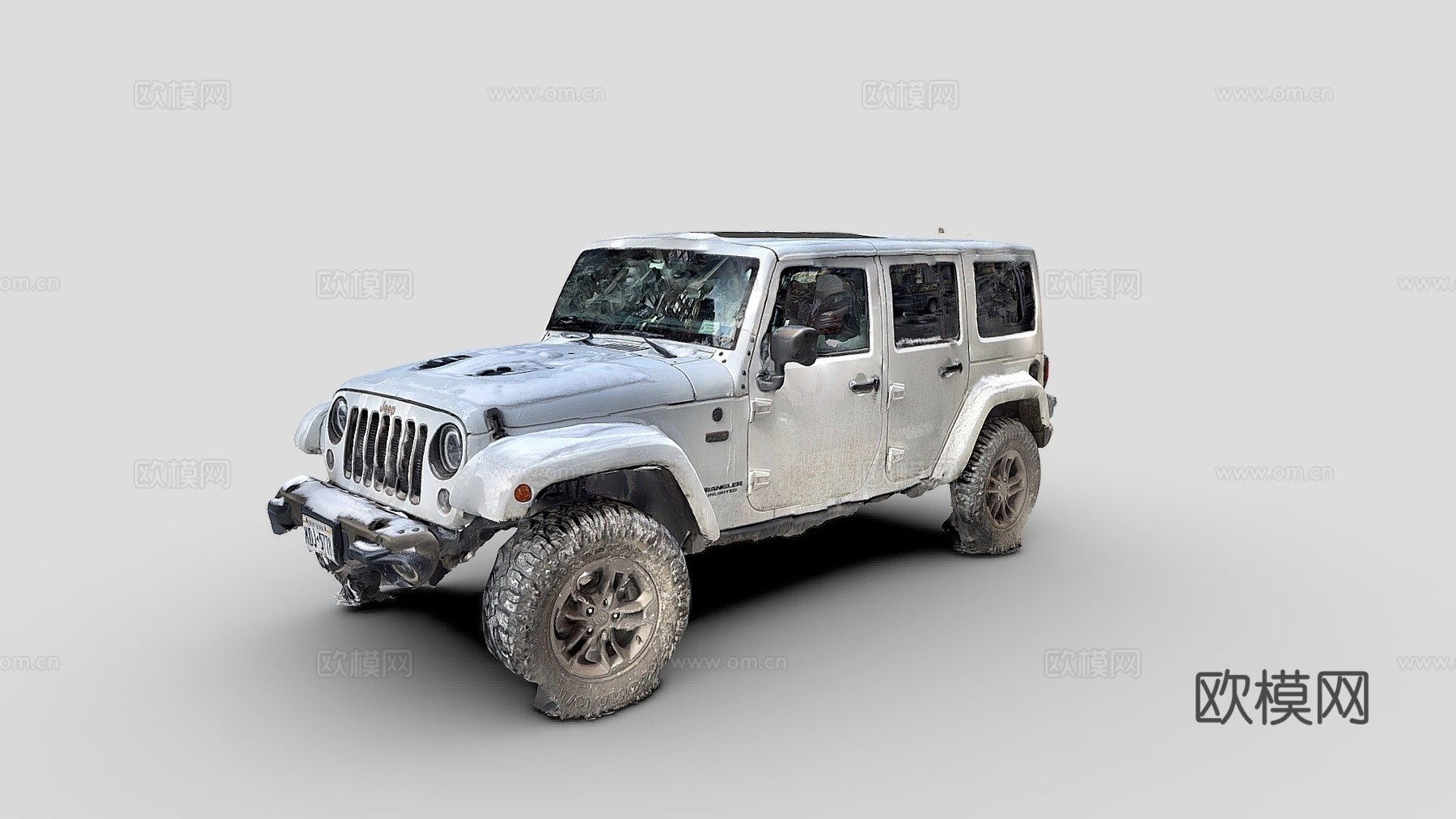 第48天吉普牧马人su模型