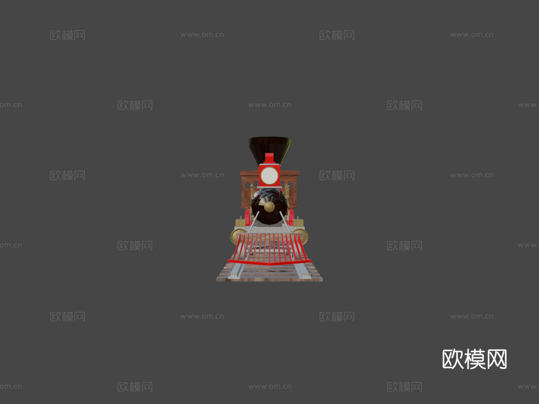 蒸汽火车su模型