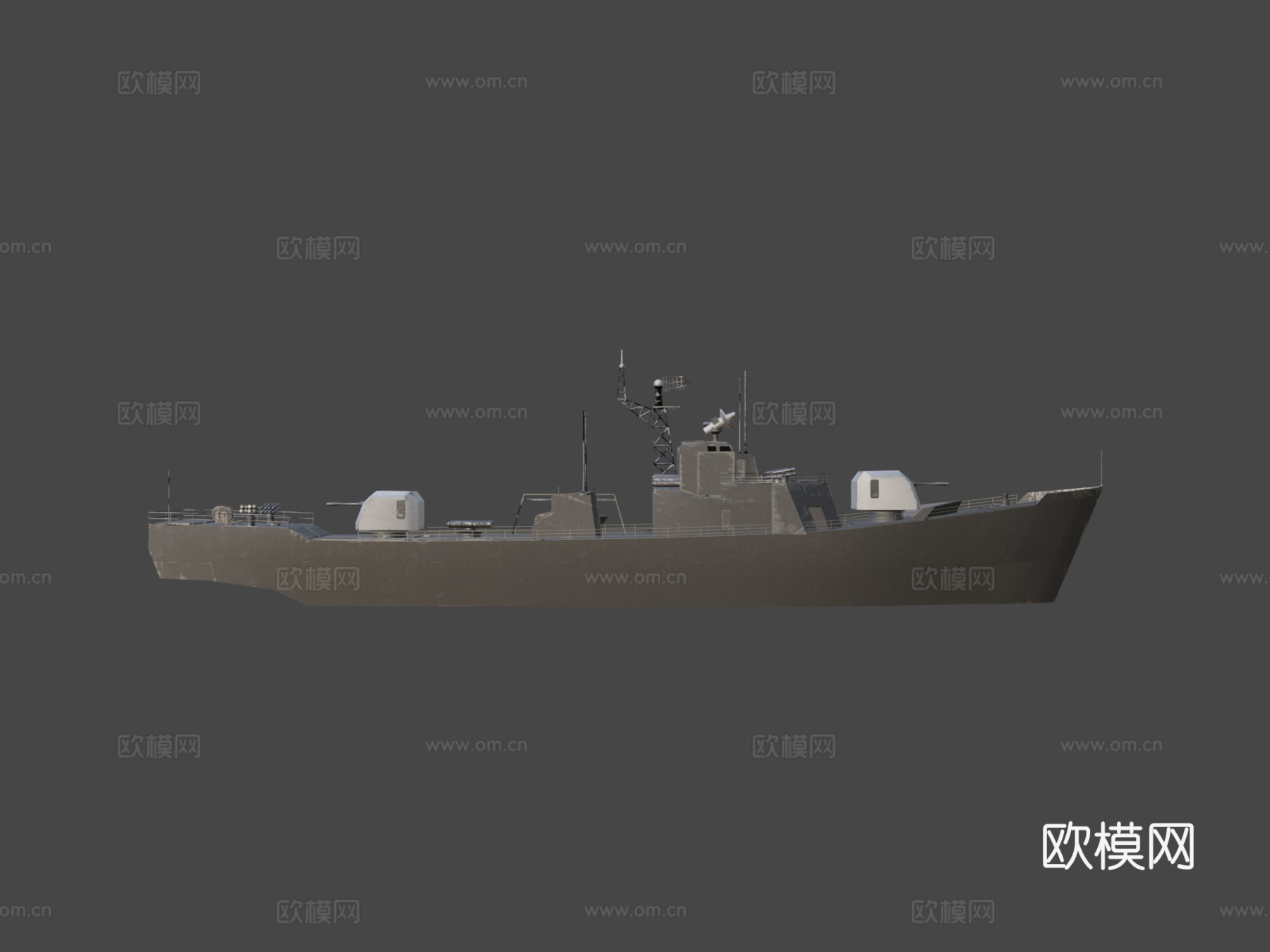 佩佳级 护卫舰 苏联舰船su模型