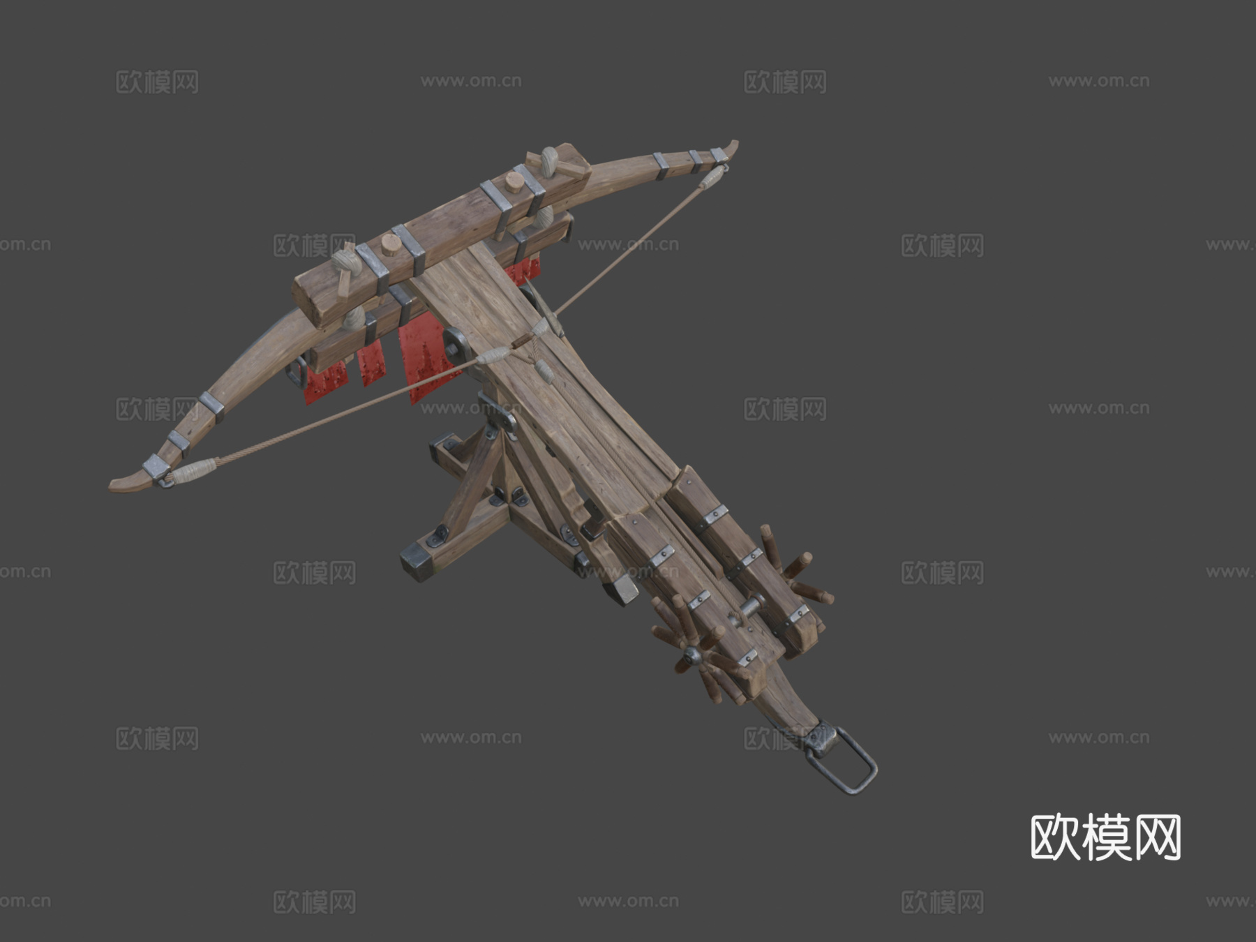 中世纪弩炮su模型