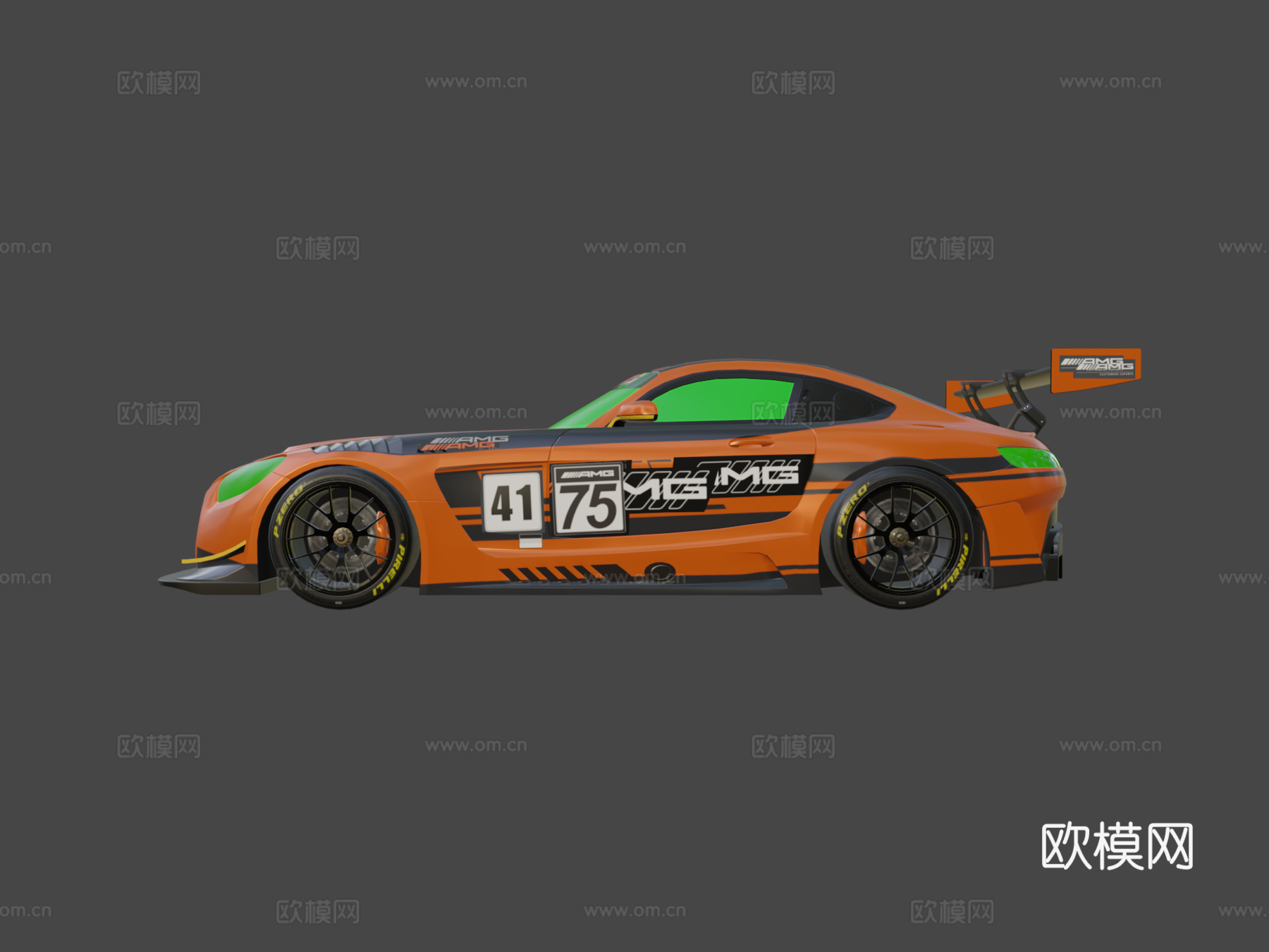 梅赛德斯AMGGT3su模型