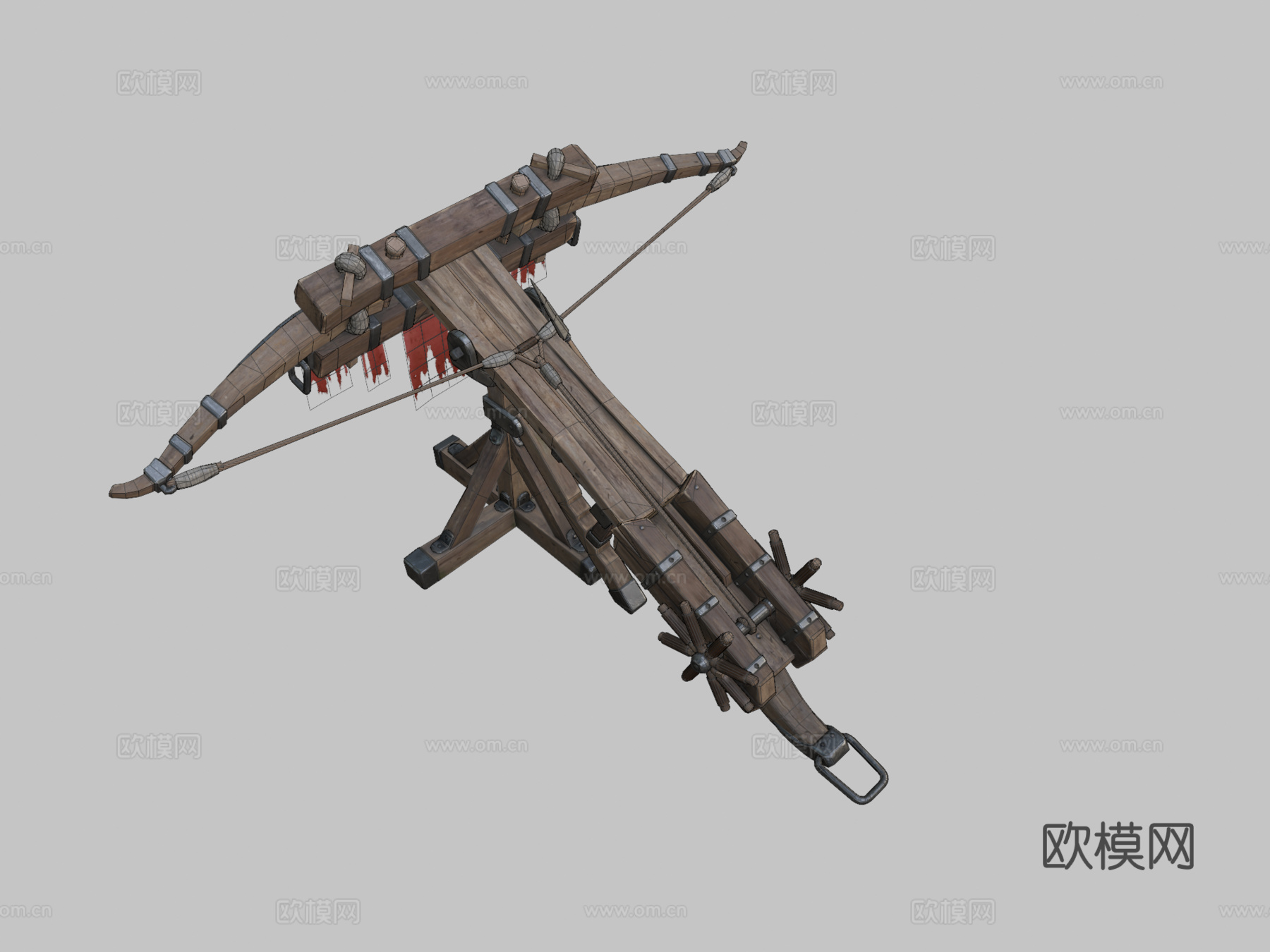 中世纪弩炮su模型