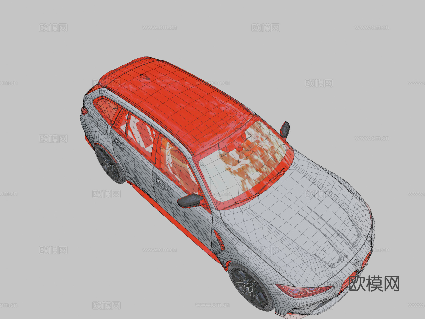 宝马M3竞赛旅行版G81su模型