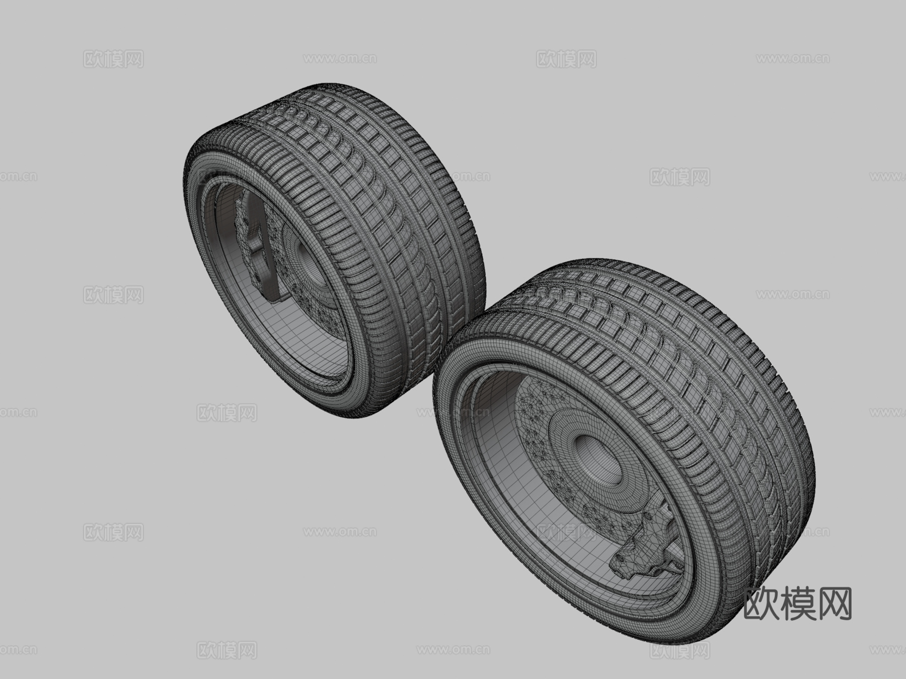 兰博基尼蝙蝠车轮su模型