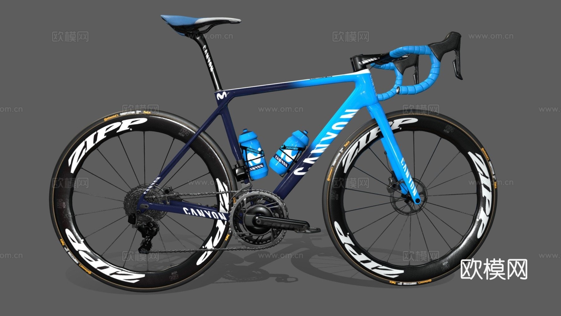 公路自行车峡谷终极CF SLXsu模型