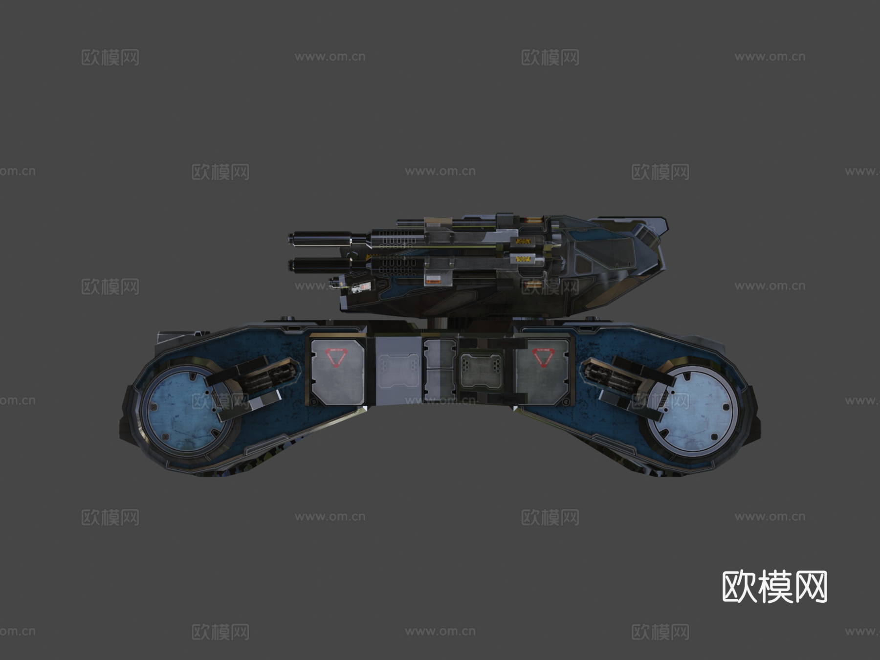 科幻坦克MK1su模型