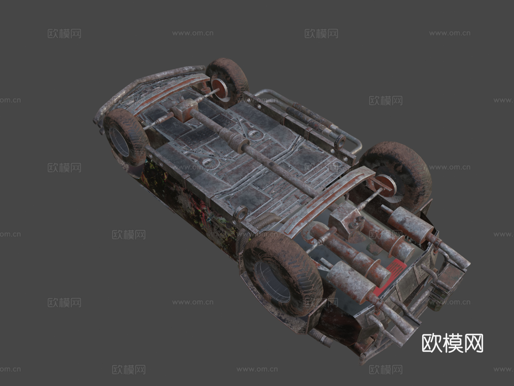 疯狂的麦克斯汽车Chvsu模型