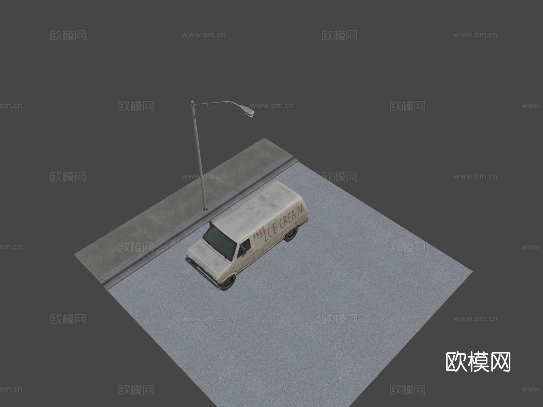 冰淇淋卡车挑战冰淇淋su模型