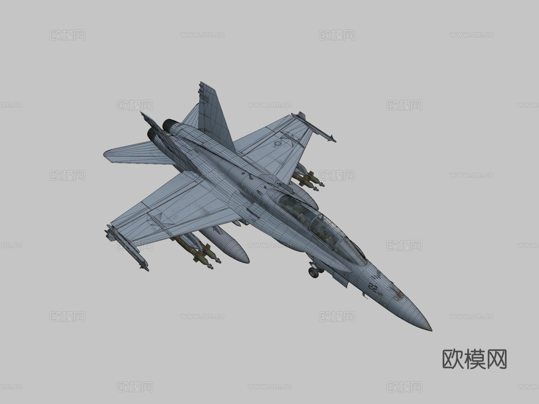 F18大黄蜂su模型