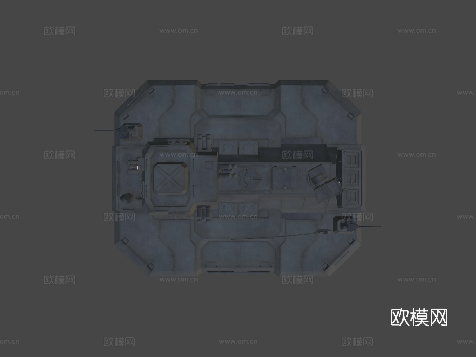 火星国会共和国空降舰浩瀚无垠su模型