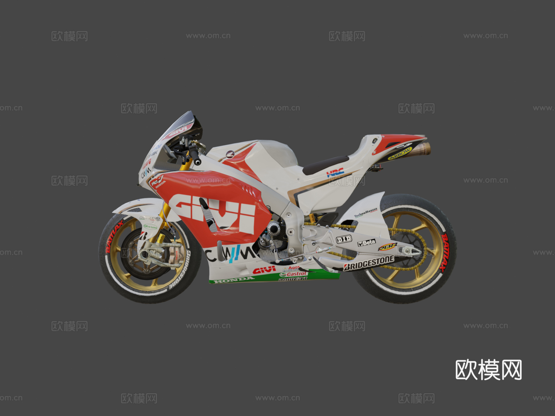 本田RC213Vsu模型