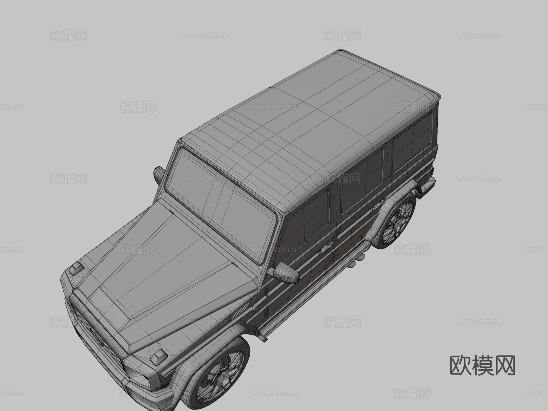 梅赛德斯奔驰G65su模型