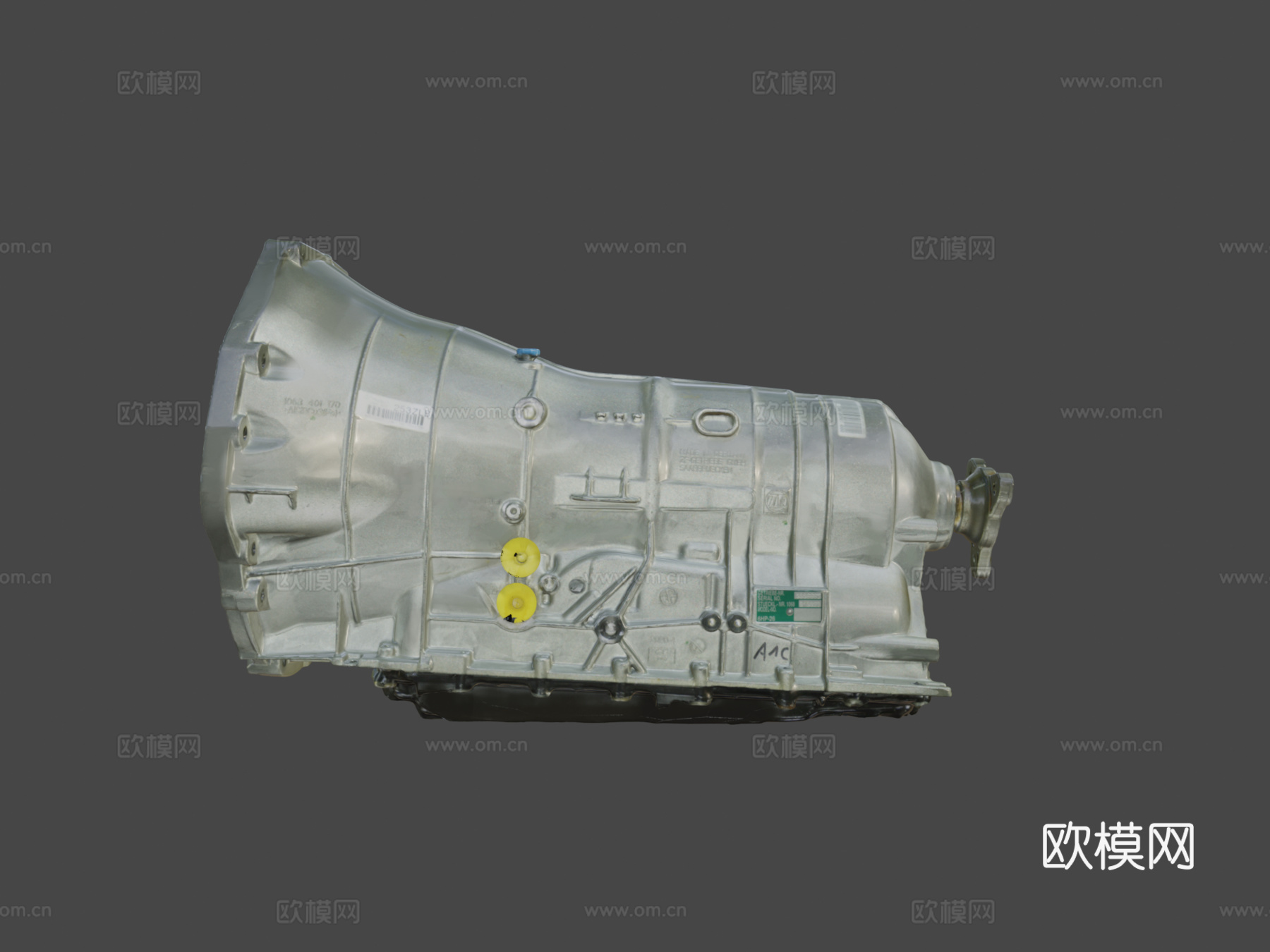 变速箱三维扫描阿泰克蜘蛛su模型