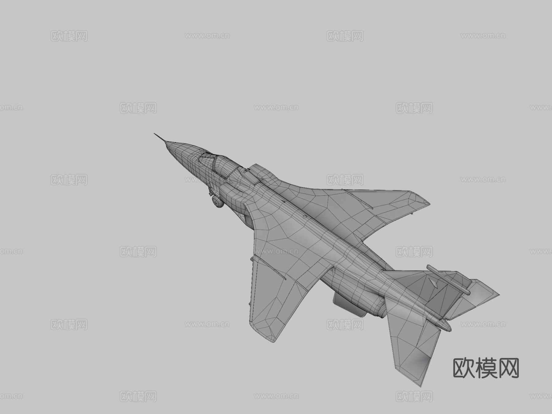 捷豹喷气式战斗机su模型