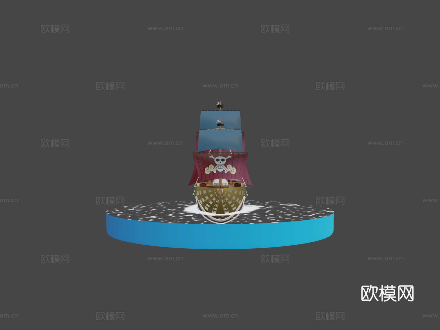 海贼王奥罗·杰克逊su模型