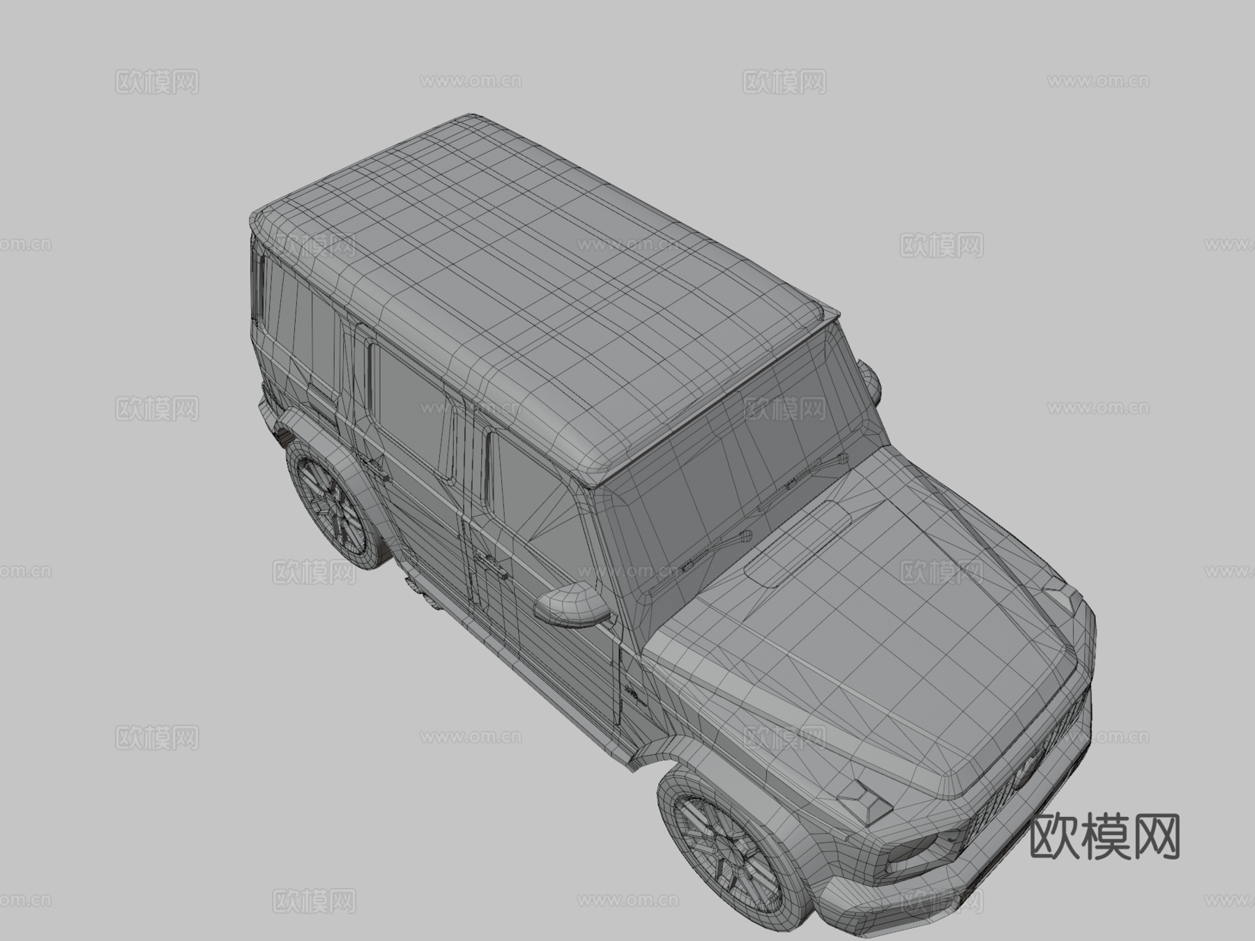 梅赛德斯奔驰G63 AMGsu模型