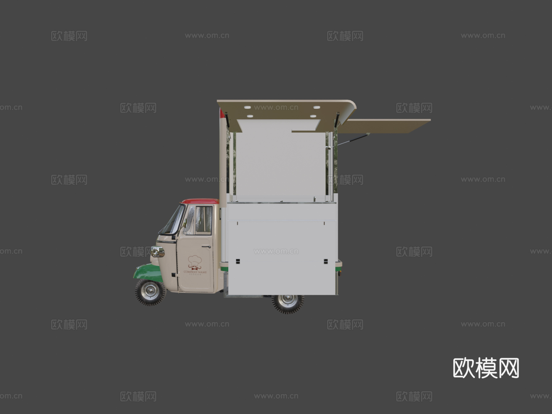 比亚乔Ape V曲线食品轨道su模型