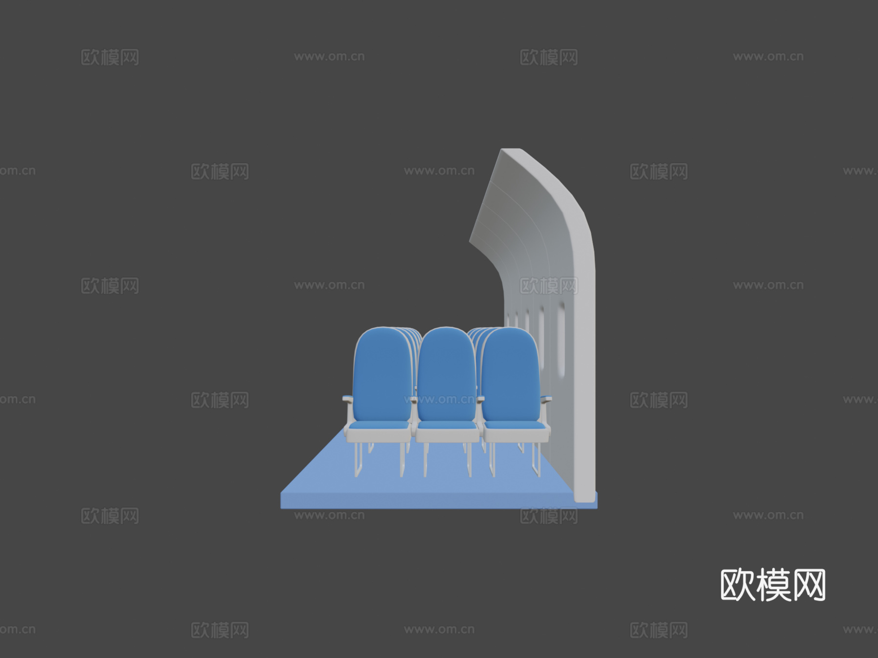 飞机内部su模型