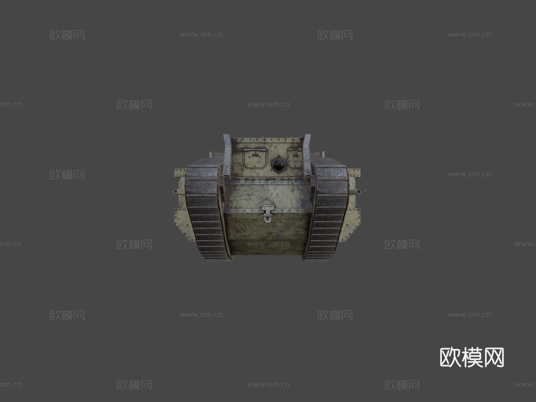 马克五型 英国坦克 一战su模型