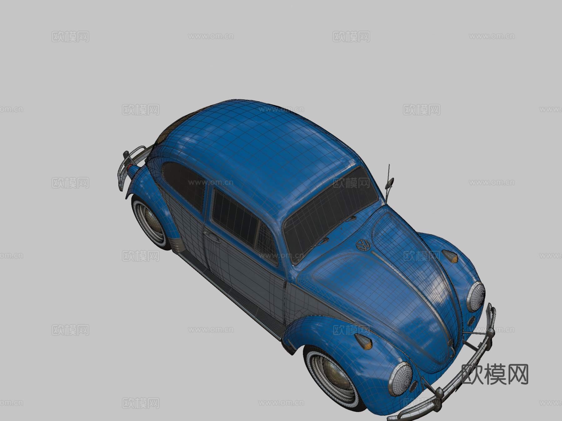 大众甲壳虫1965su模型