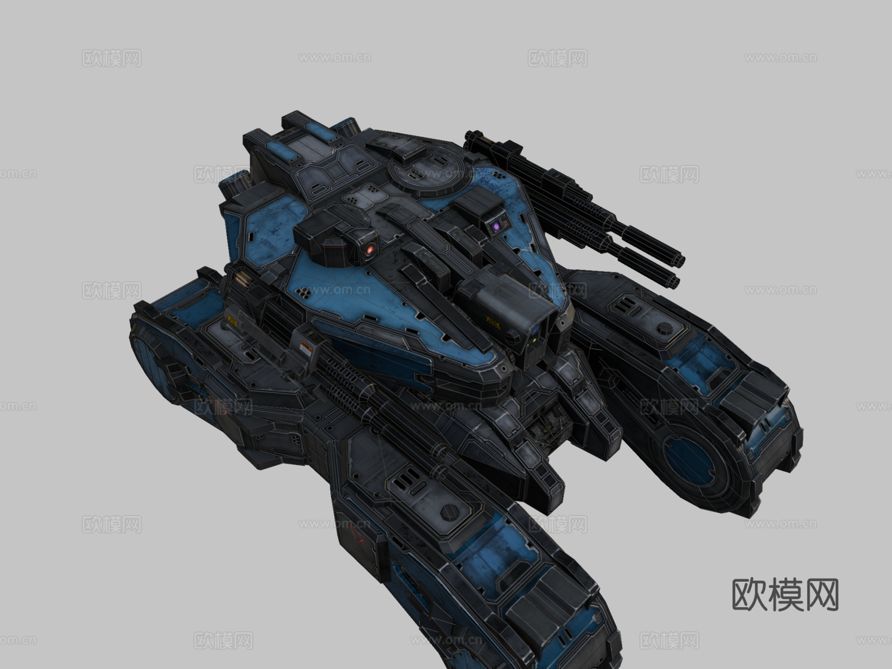 科幻坦克MK1su模型