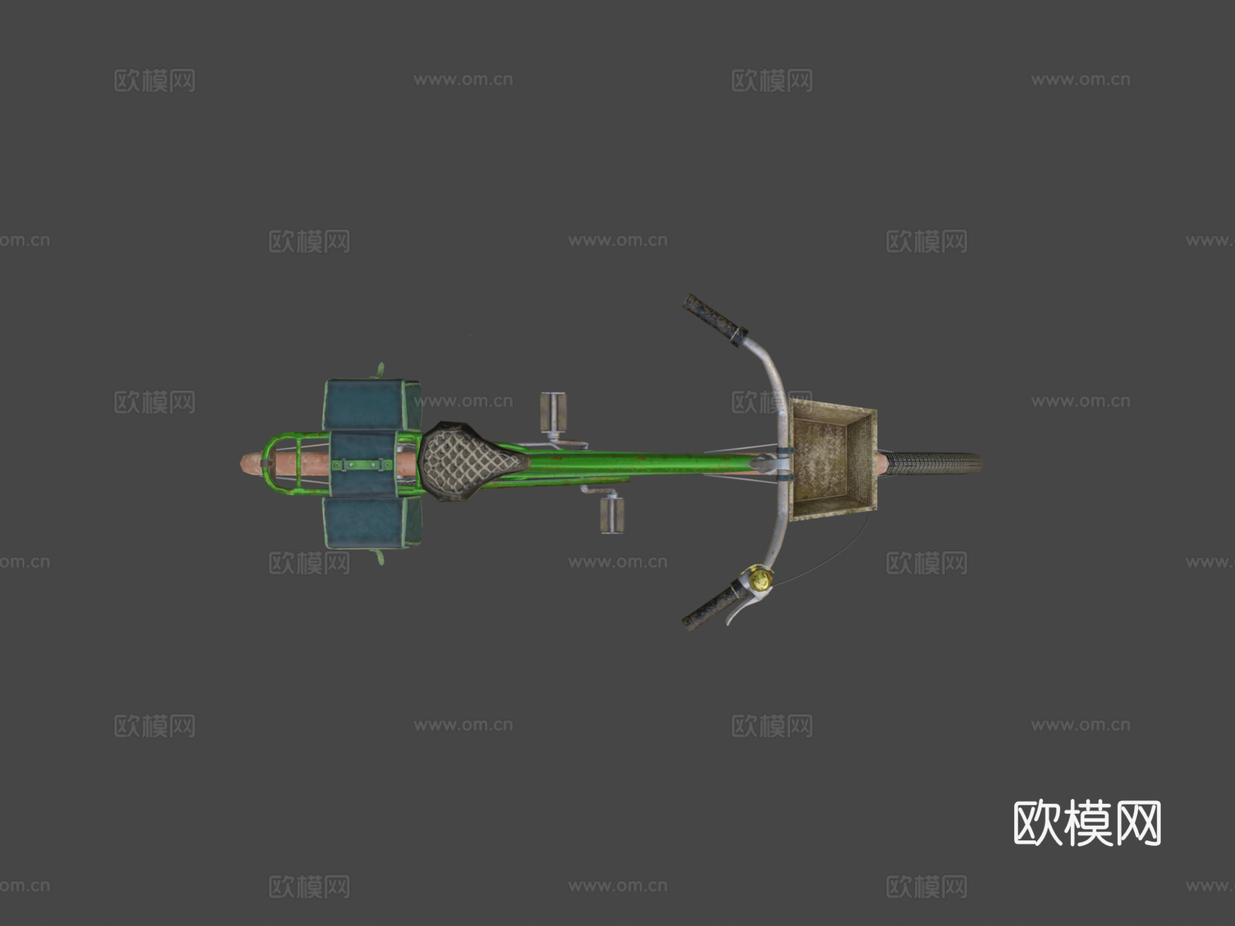 Schwinn巡洋舰自行车su模型