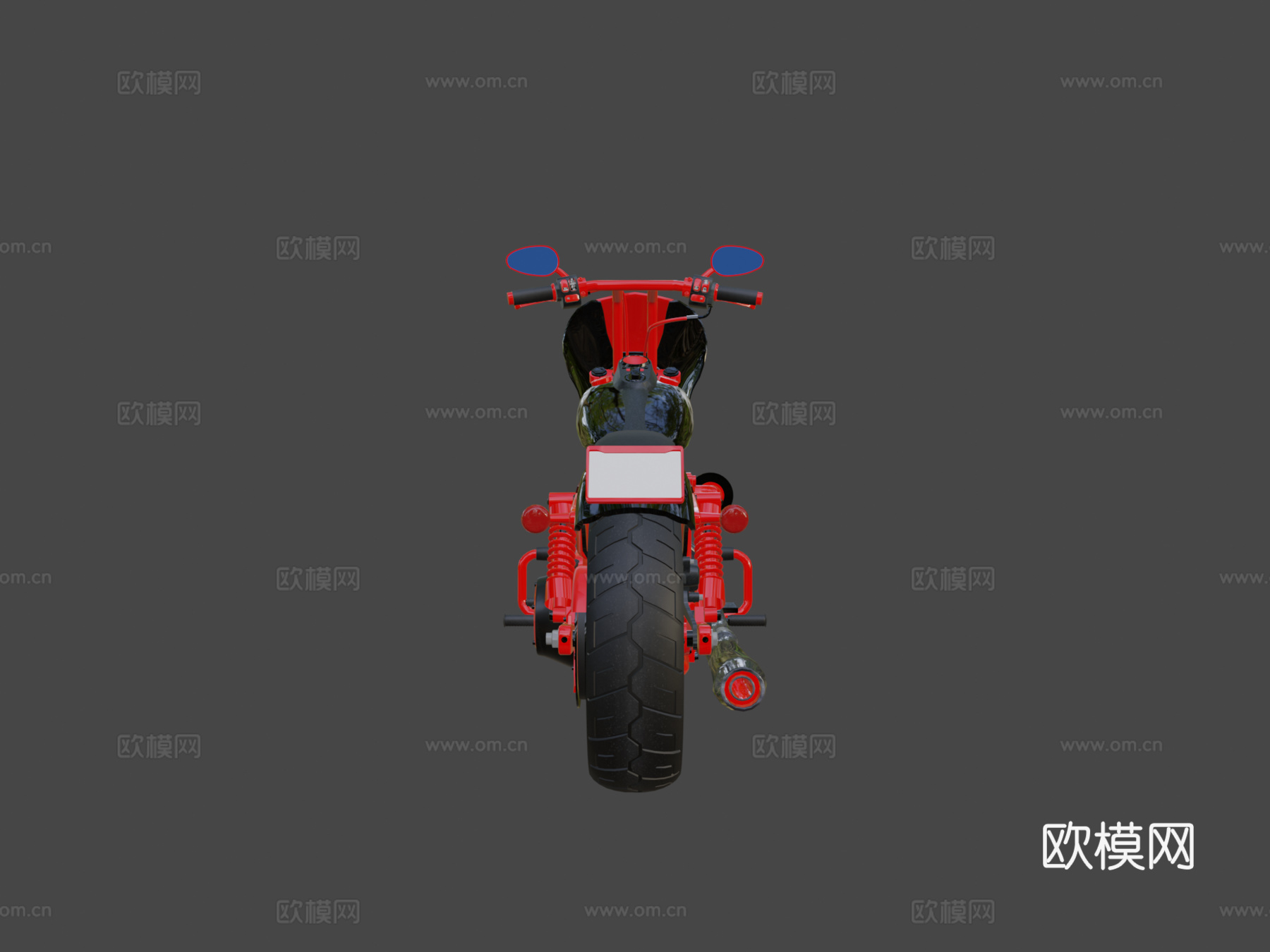 哈雷戴维森 戴纳 街头鲍勃 混乱之子su模型