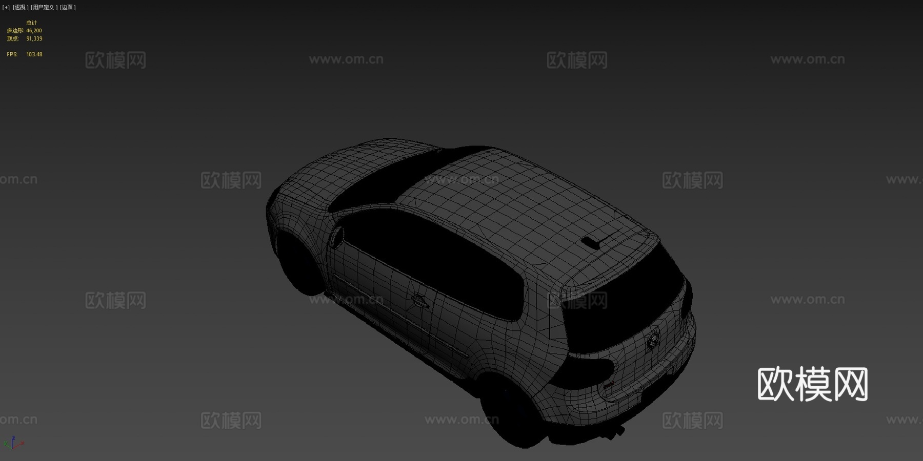 大众 高尔夫 5 GTisu模型
