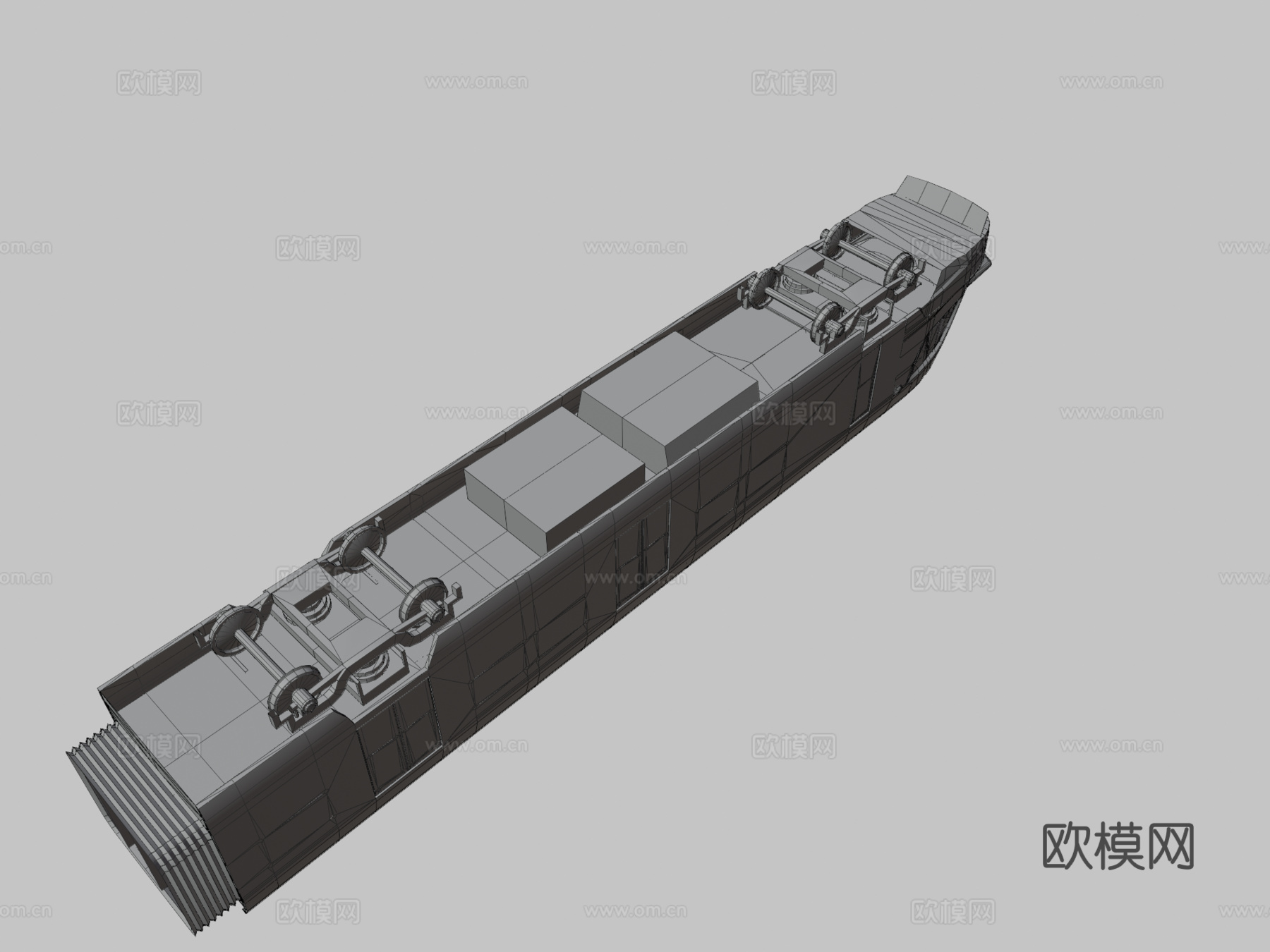 火车EG2T伏尔加su模型