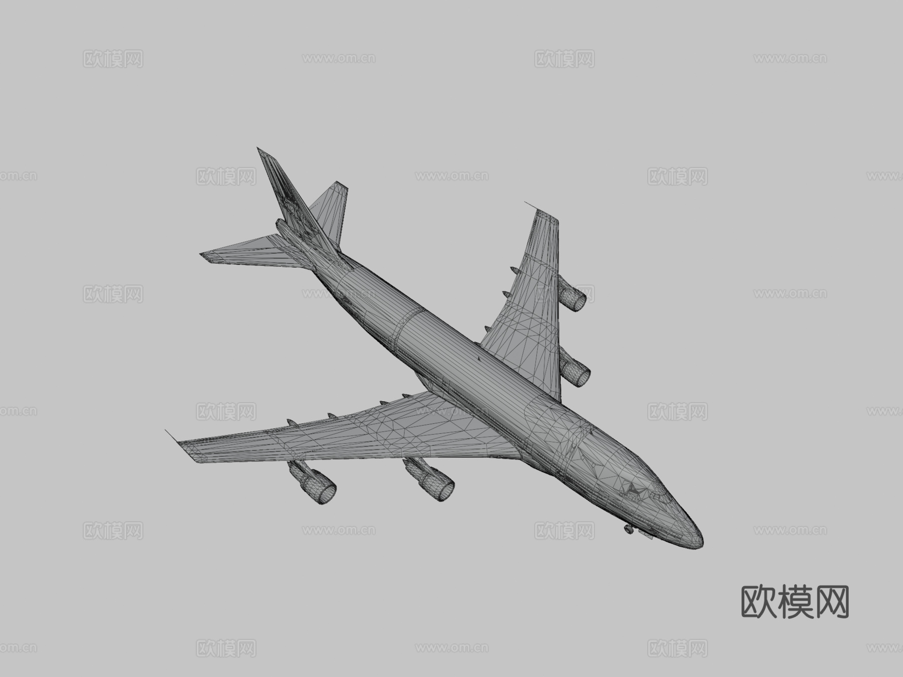 波音747 b747荷兰皇家航空su模型