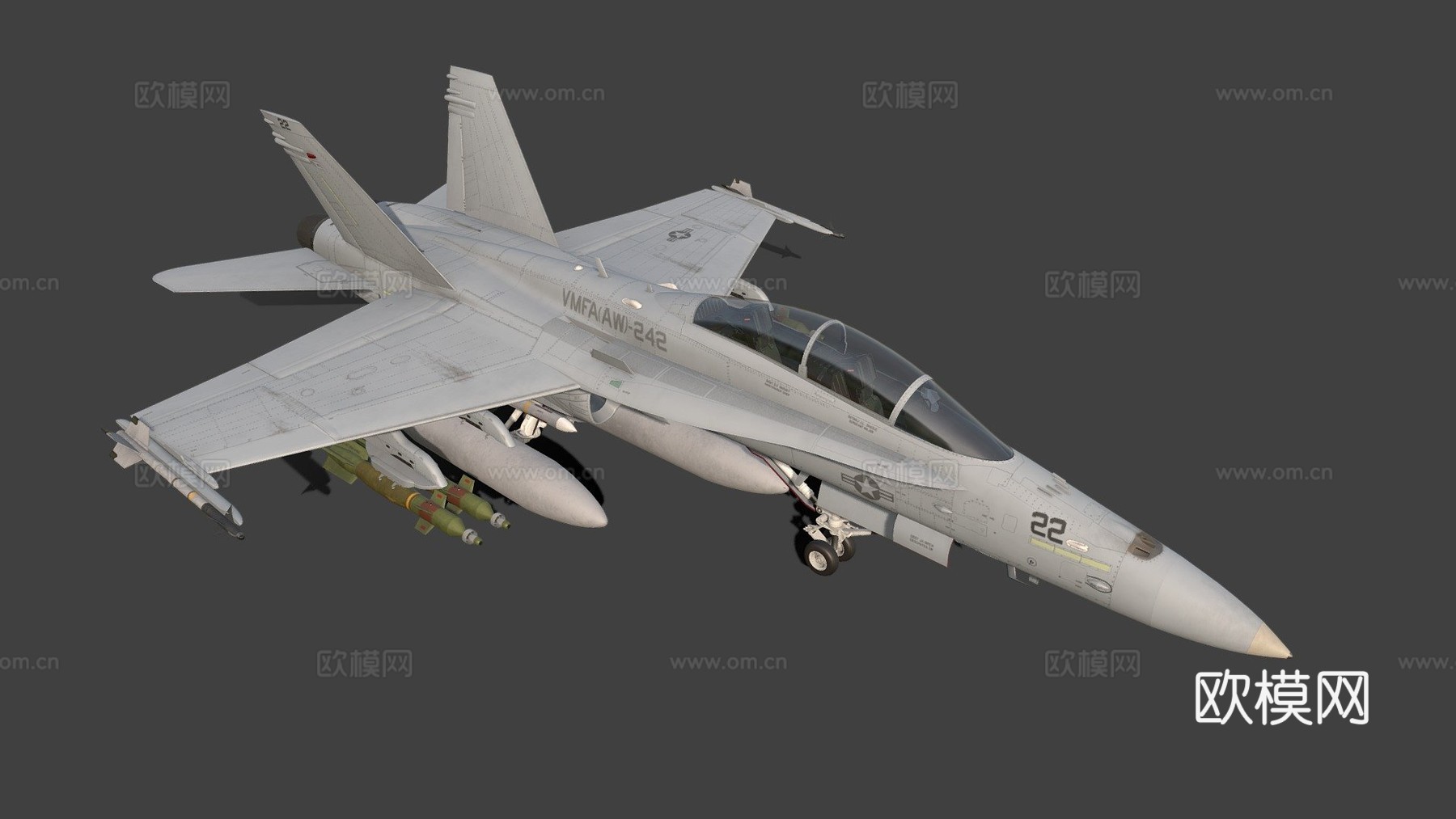 F18大黄蜂su模型