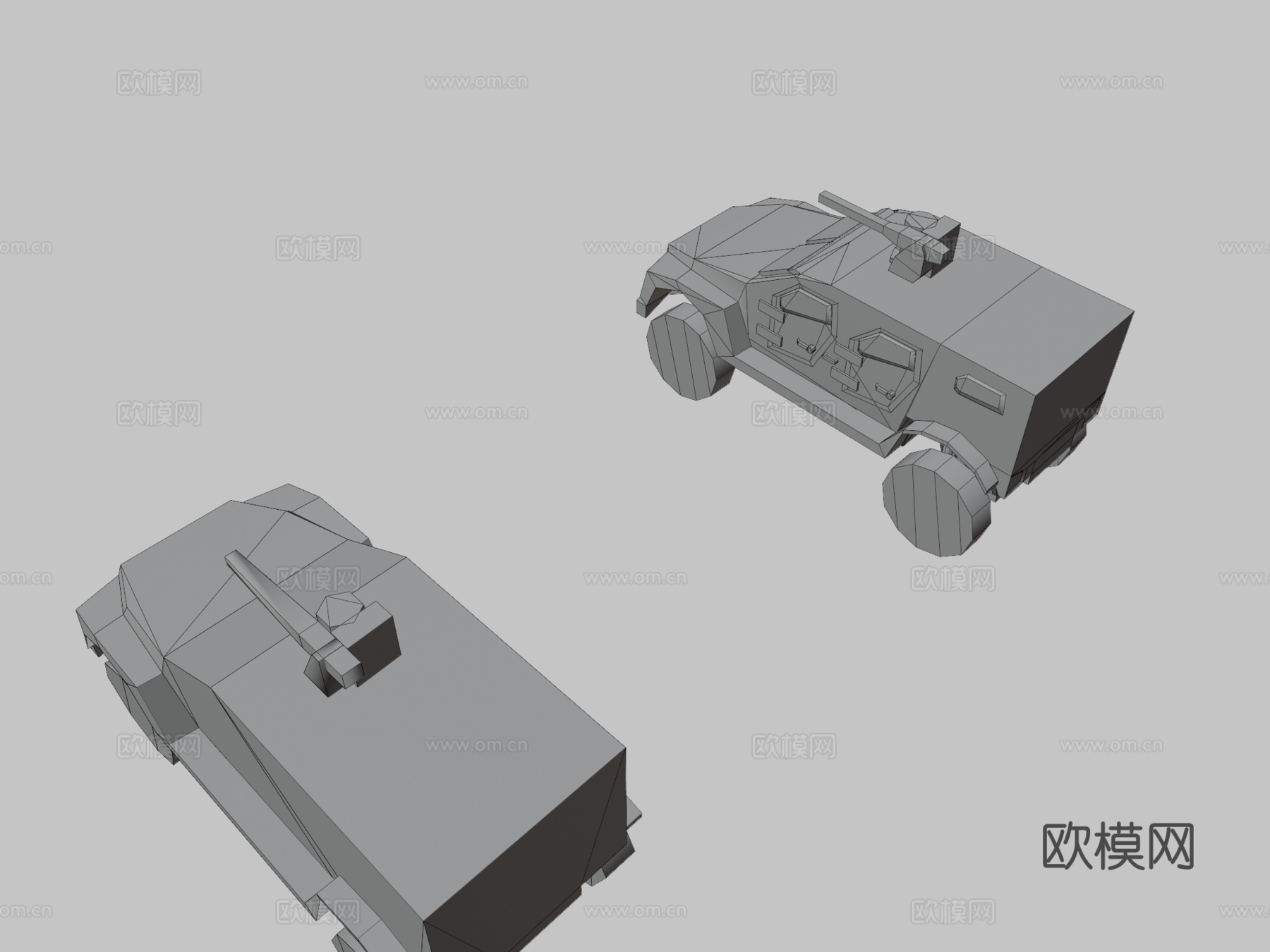 装甲运输车su模型