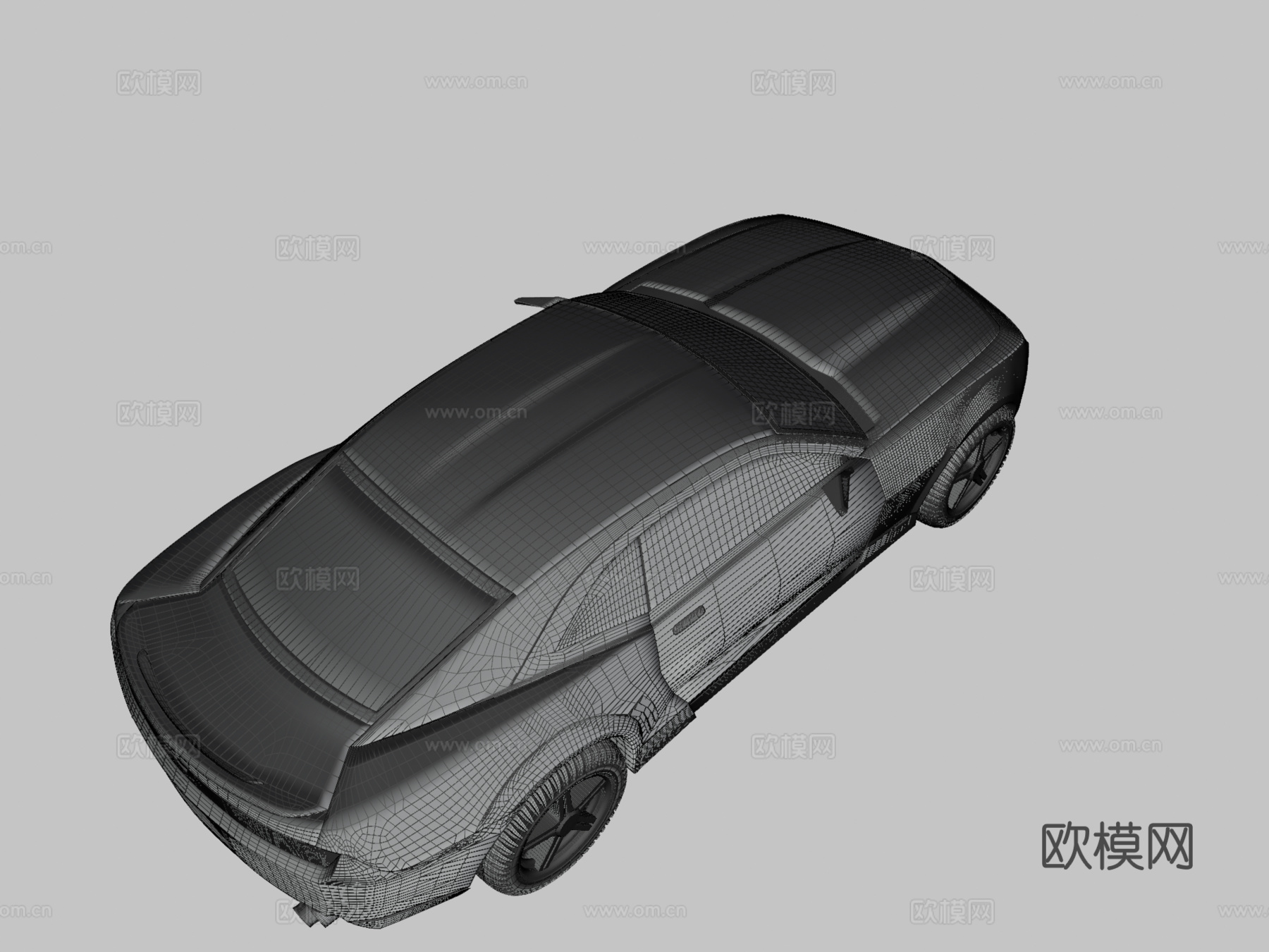 雪佛兰科迈罗汽车su模型