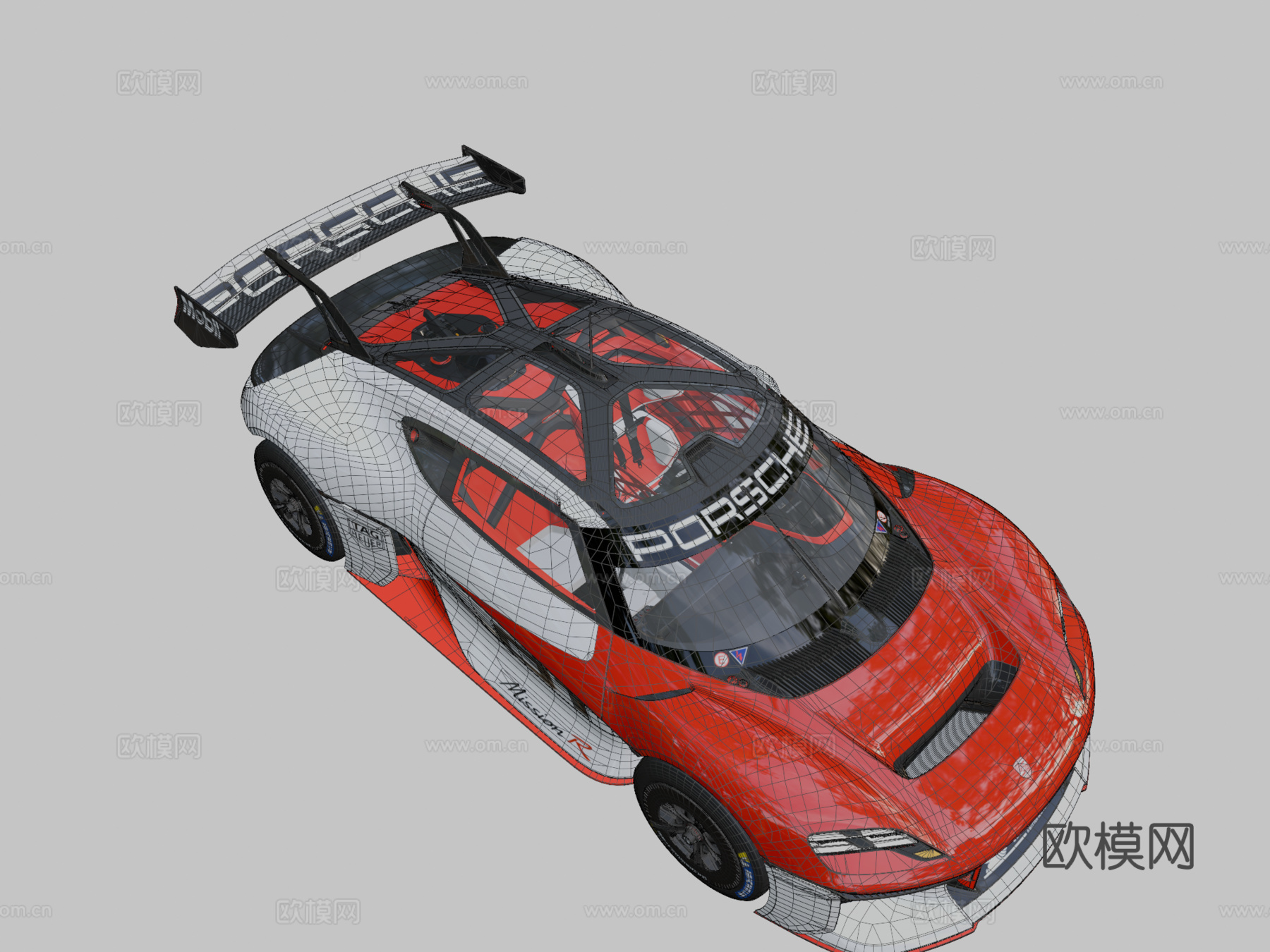 保时捷任务R凯文su模型