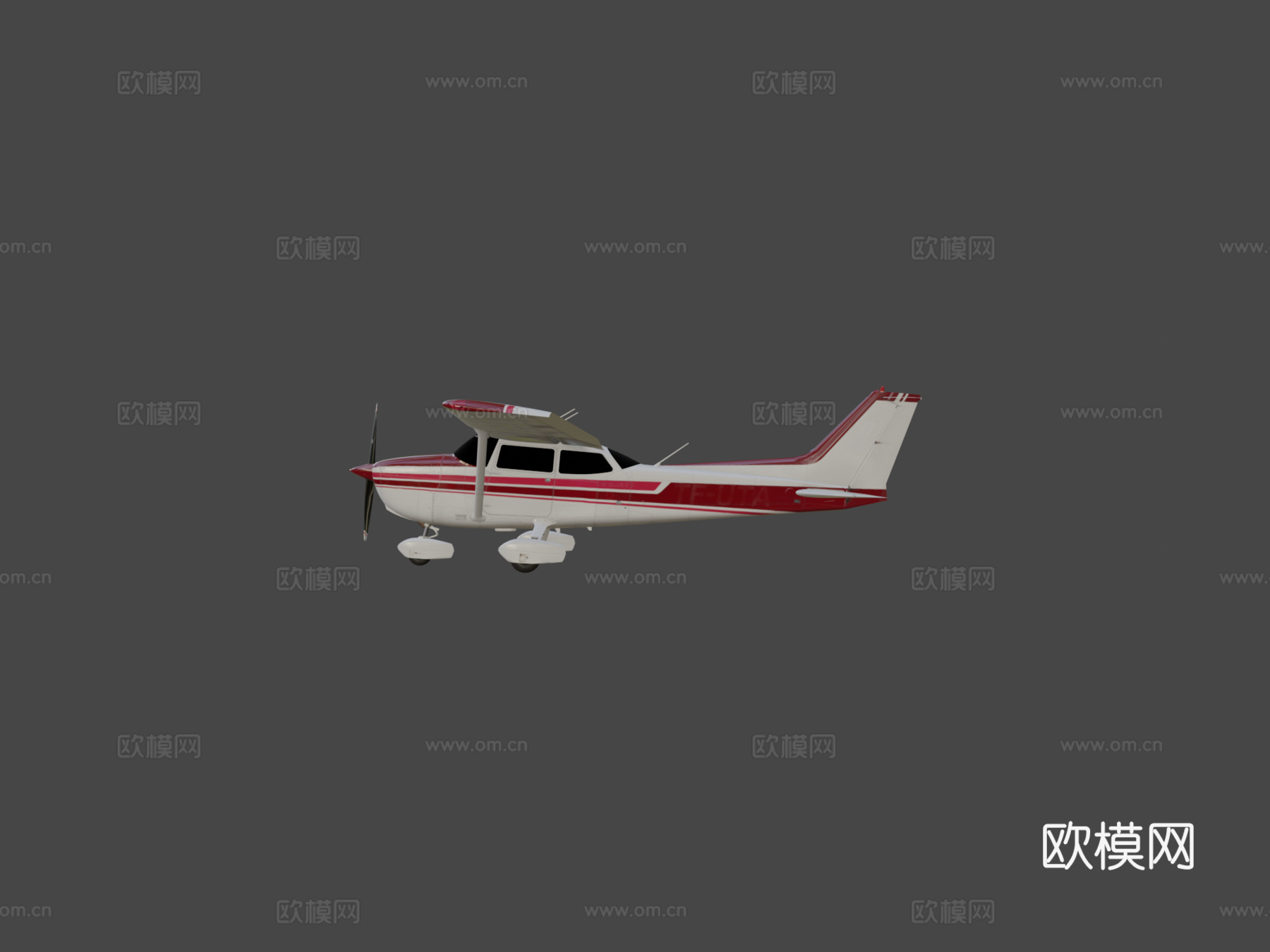 塞斯纳172su模型