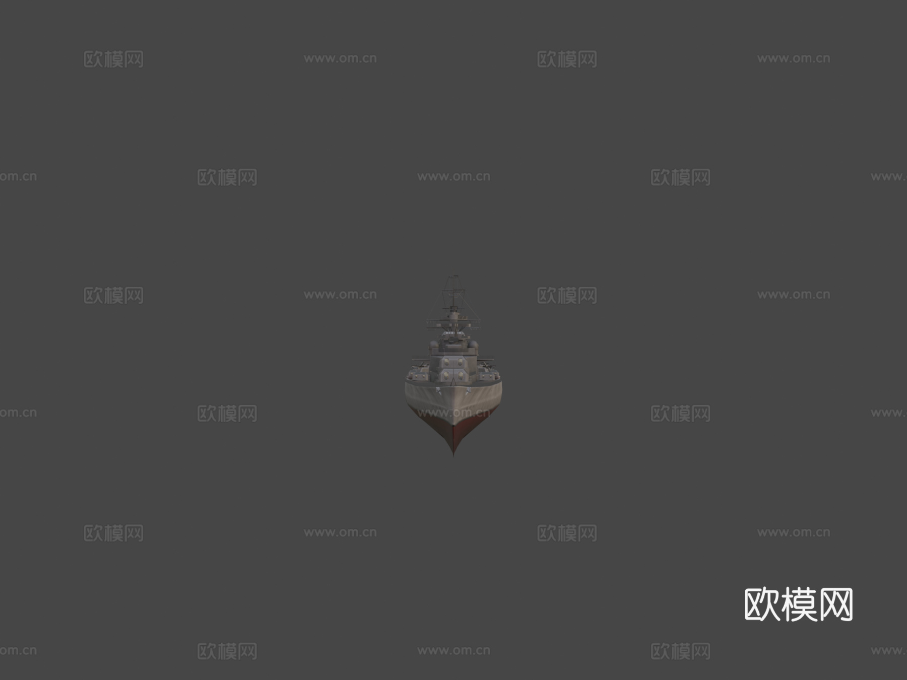 俾斯麦号su模型