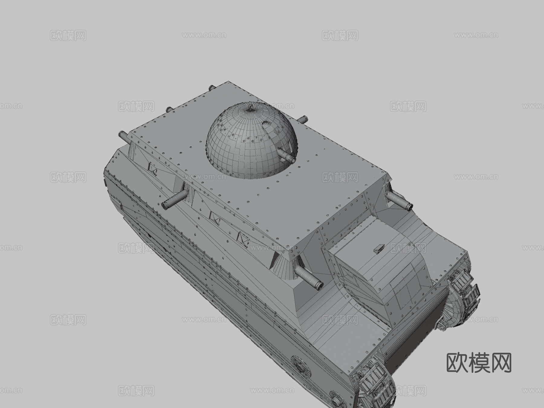 菲亚特2000su模型