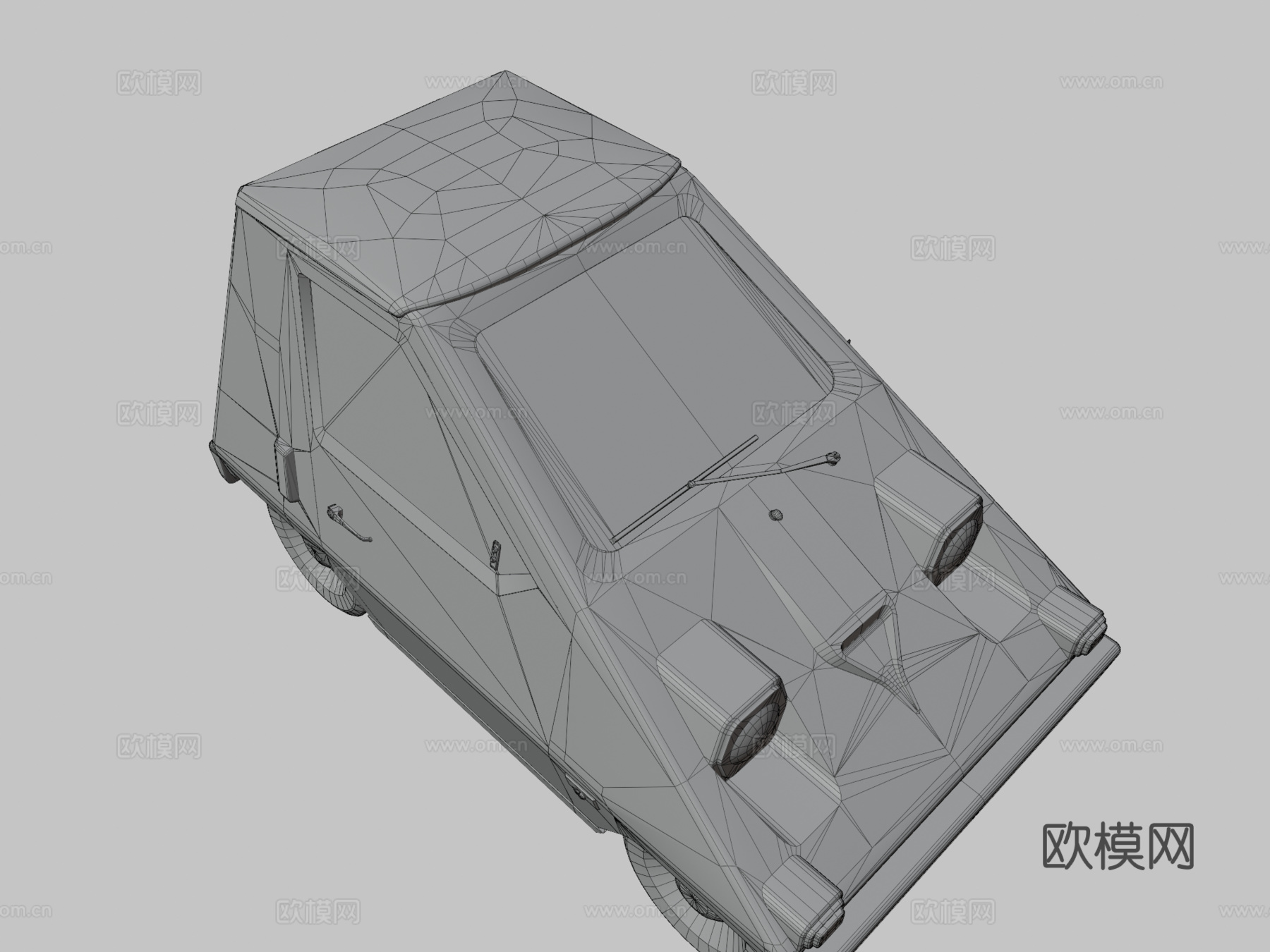 塞布林先锋城市车通勤车su模型