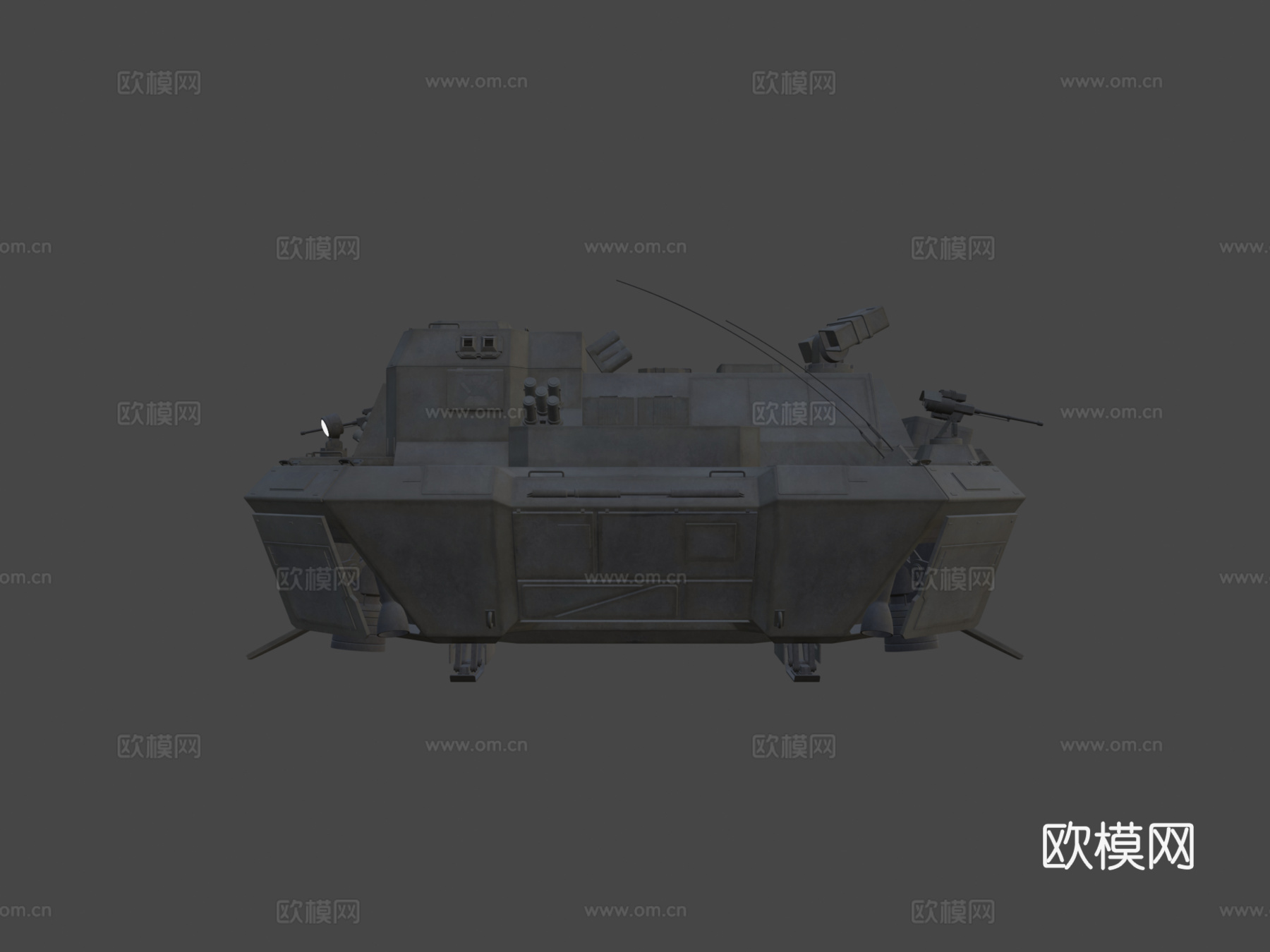 火星国会共和国空降舰浩瀚无垠su模型