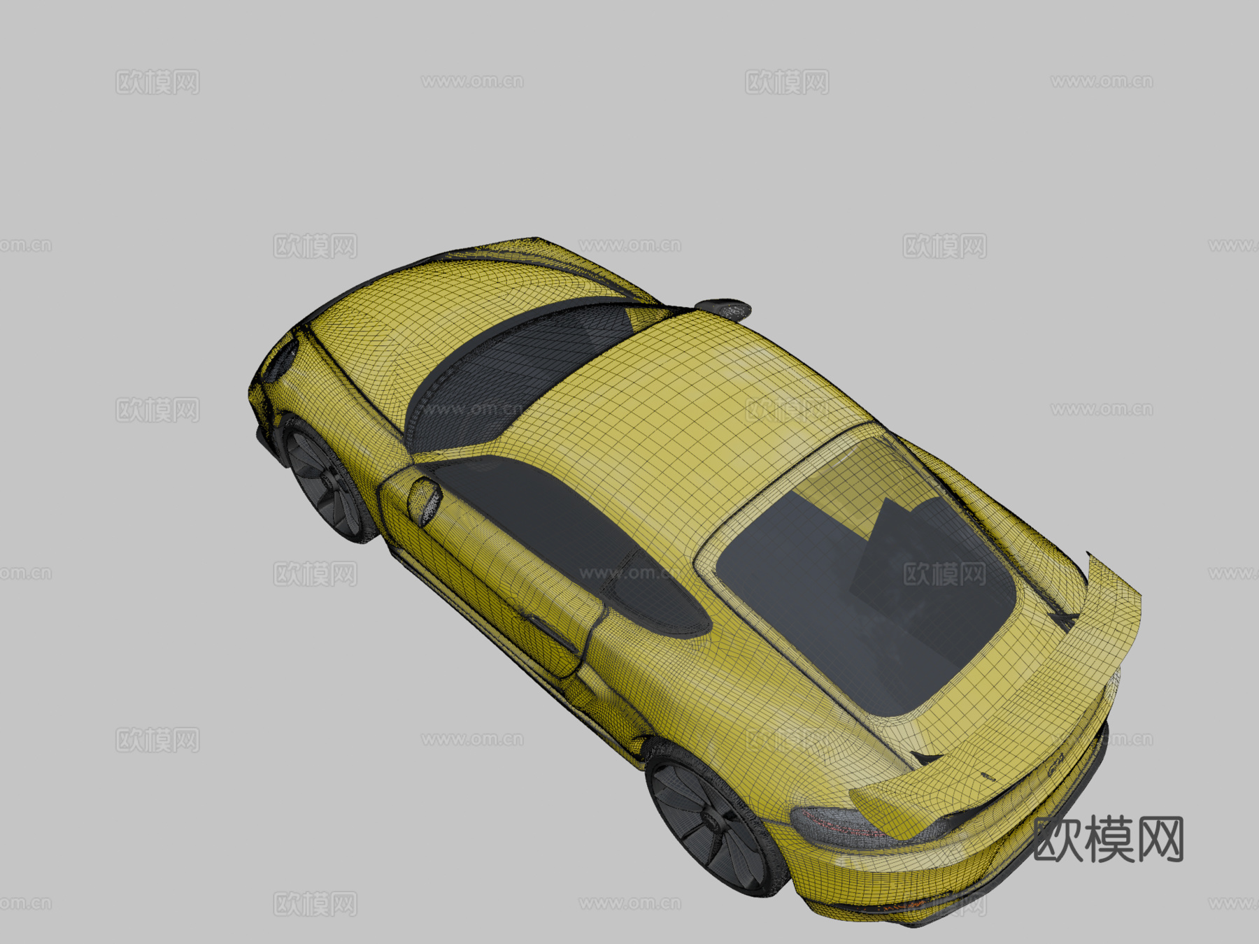 保时捷 718 Cayman GT4su模型