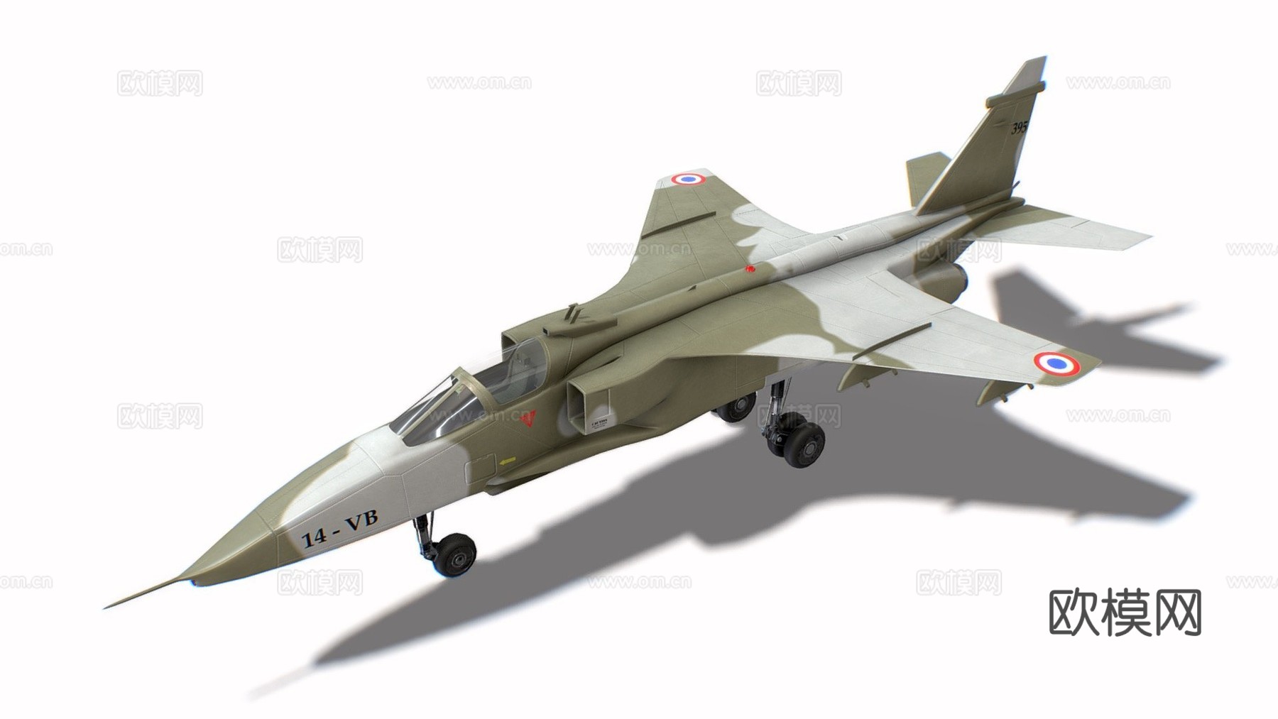 捷豹喷气式战斗机su模型