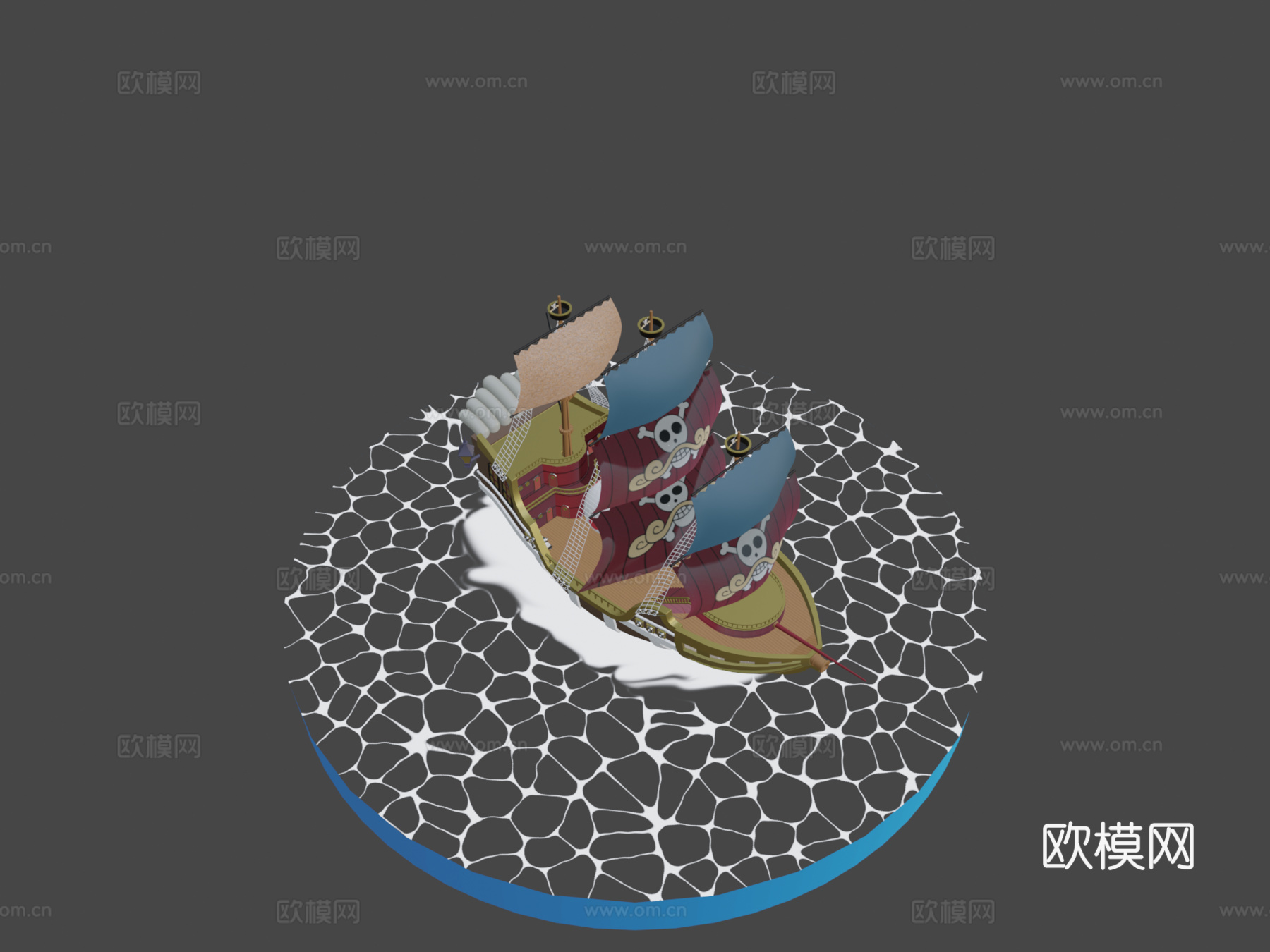 海贼王奥罗·杰克逊su模型