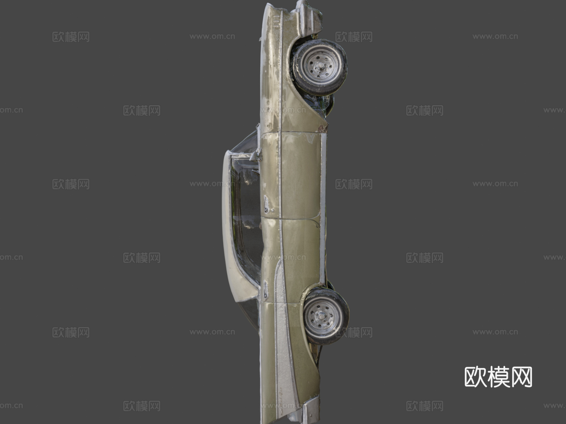 雪佛兰1957款贝尔艾尔关塔那摩古巴su模型