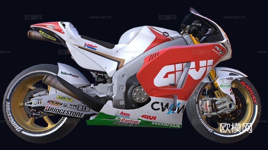 本田RC213Vsu模型