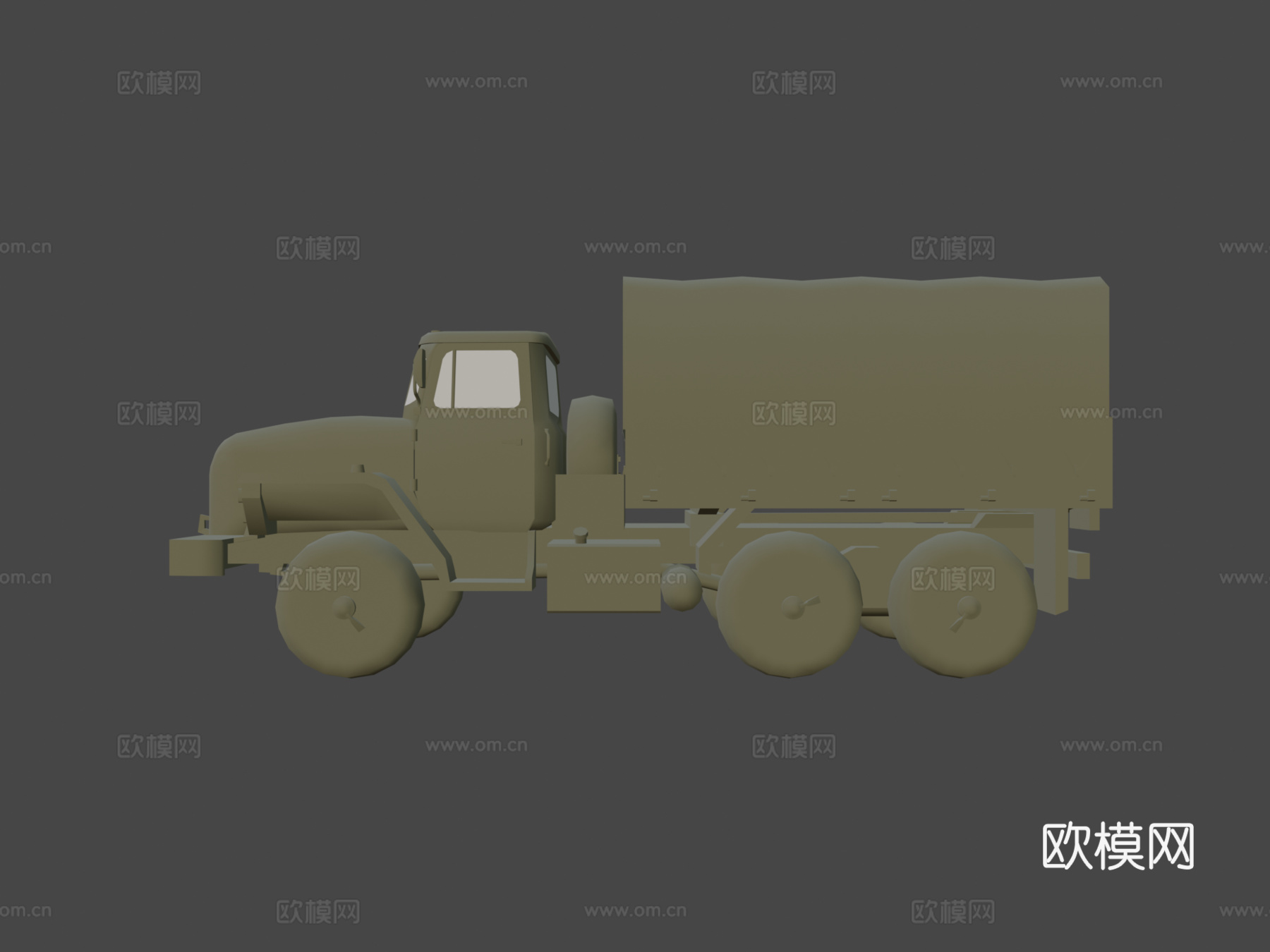 乌拉尔4320su模型