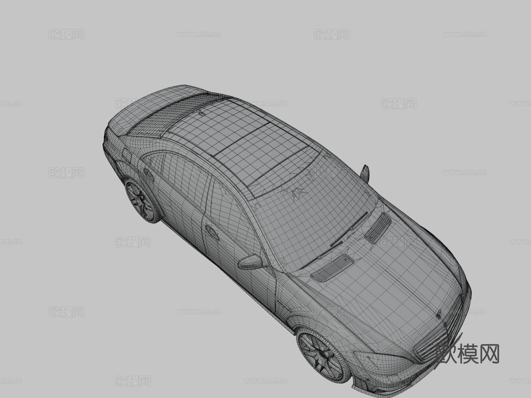 梅赛德斯-奔驰S65 AMG W221su模型