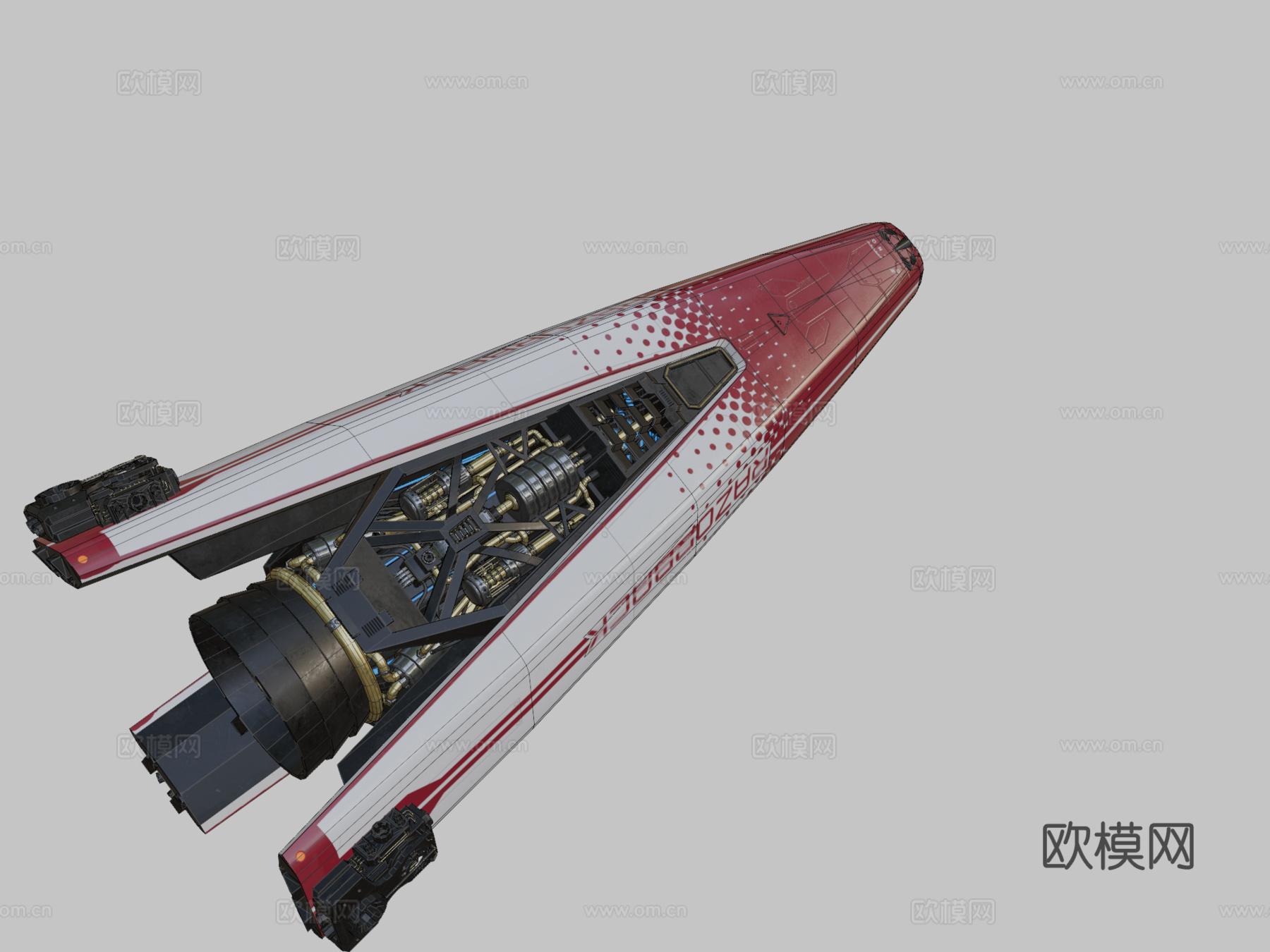 系列6日耀赛艇尖舟浩瀚su模型