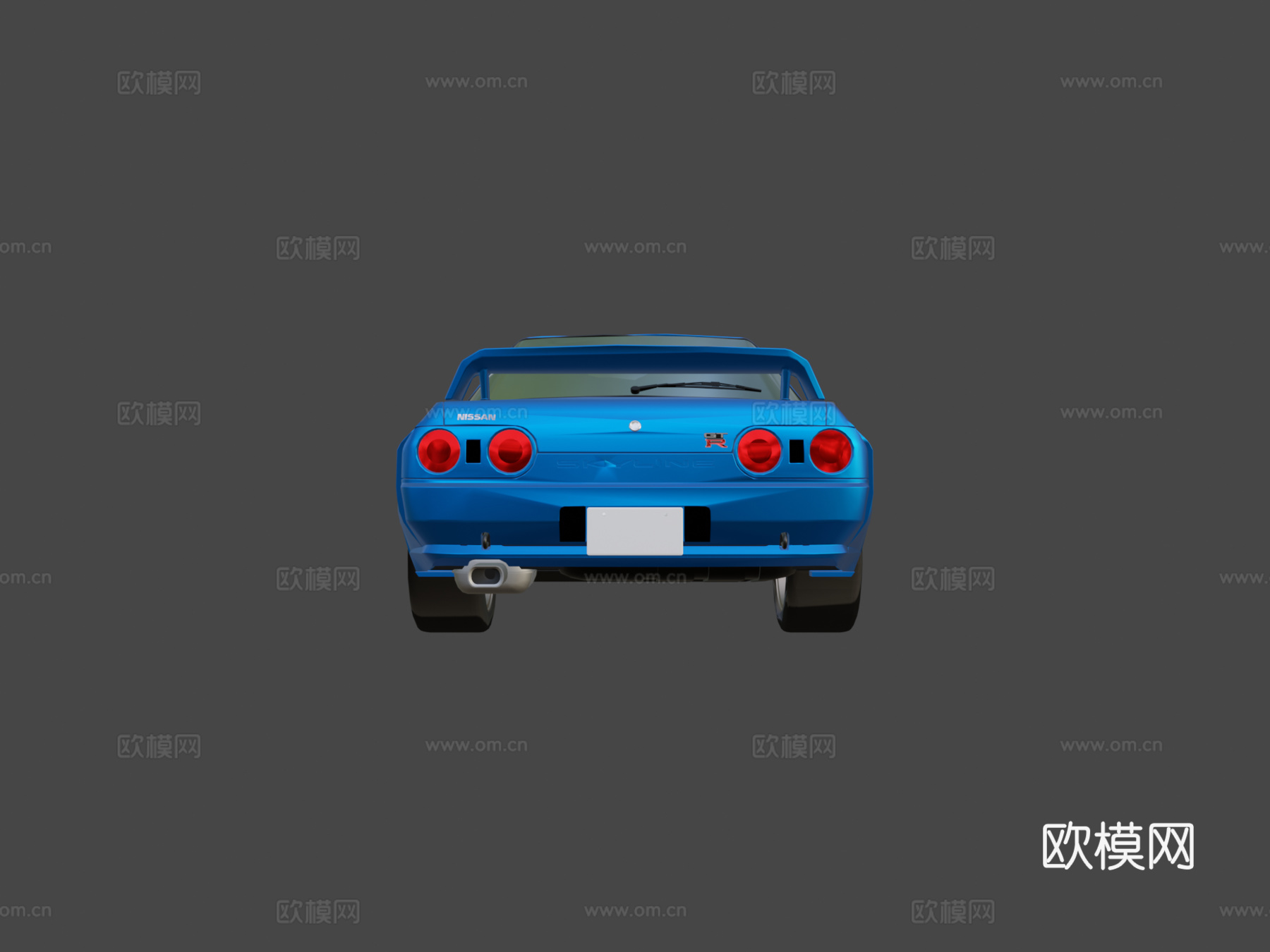 日产天际线R32 GTRsu模型