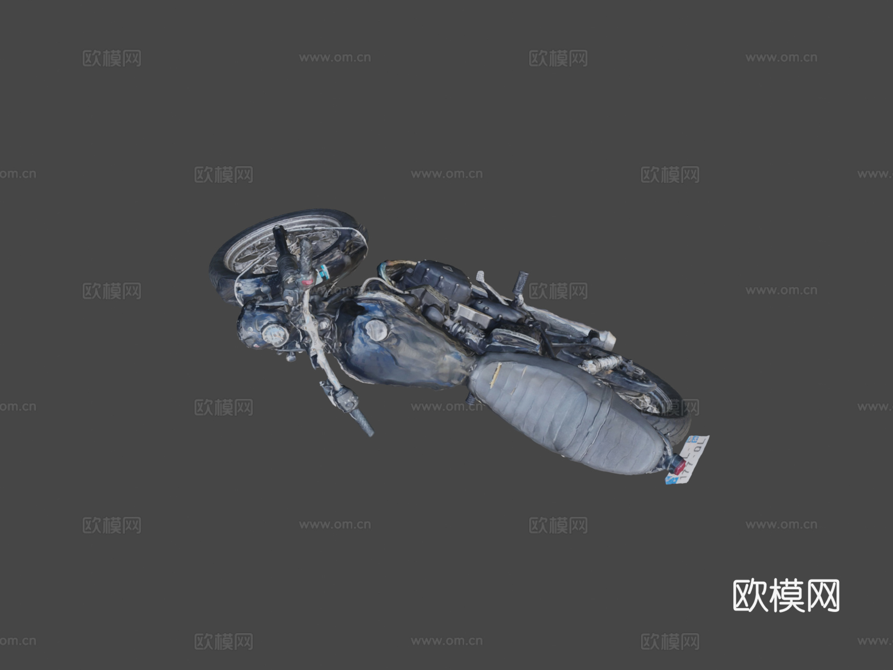 凯旋摩托车阿尔班1su模型